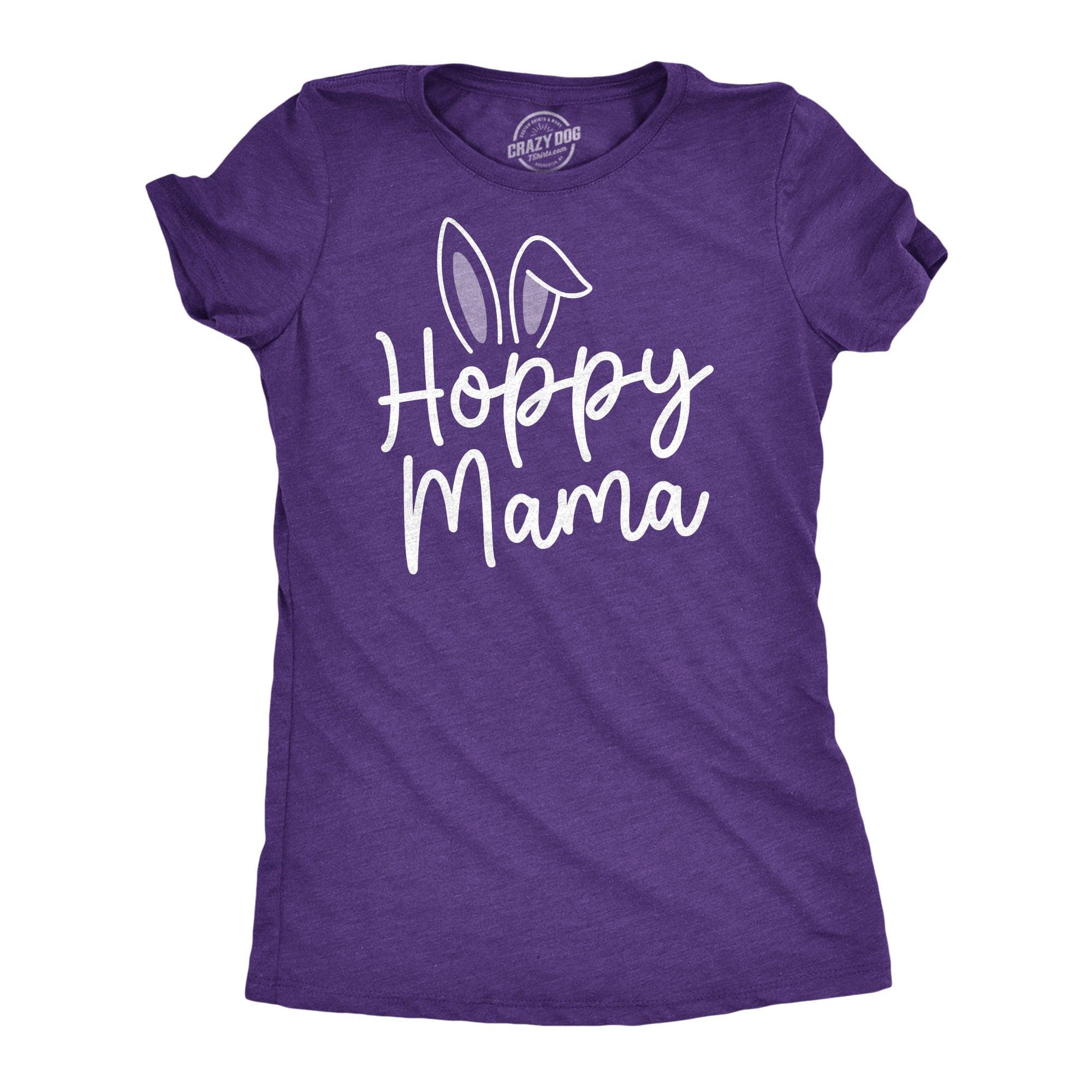 Hoppy Momma Women's Tshirt  -  Crazy Dog T-Shirts
