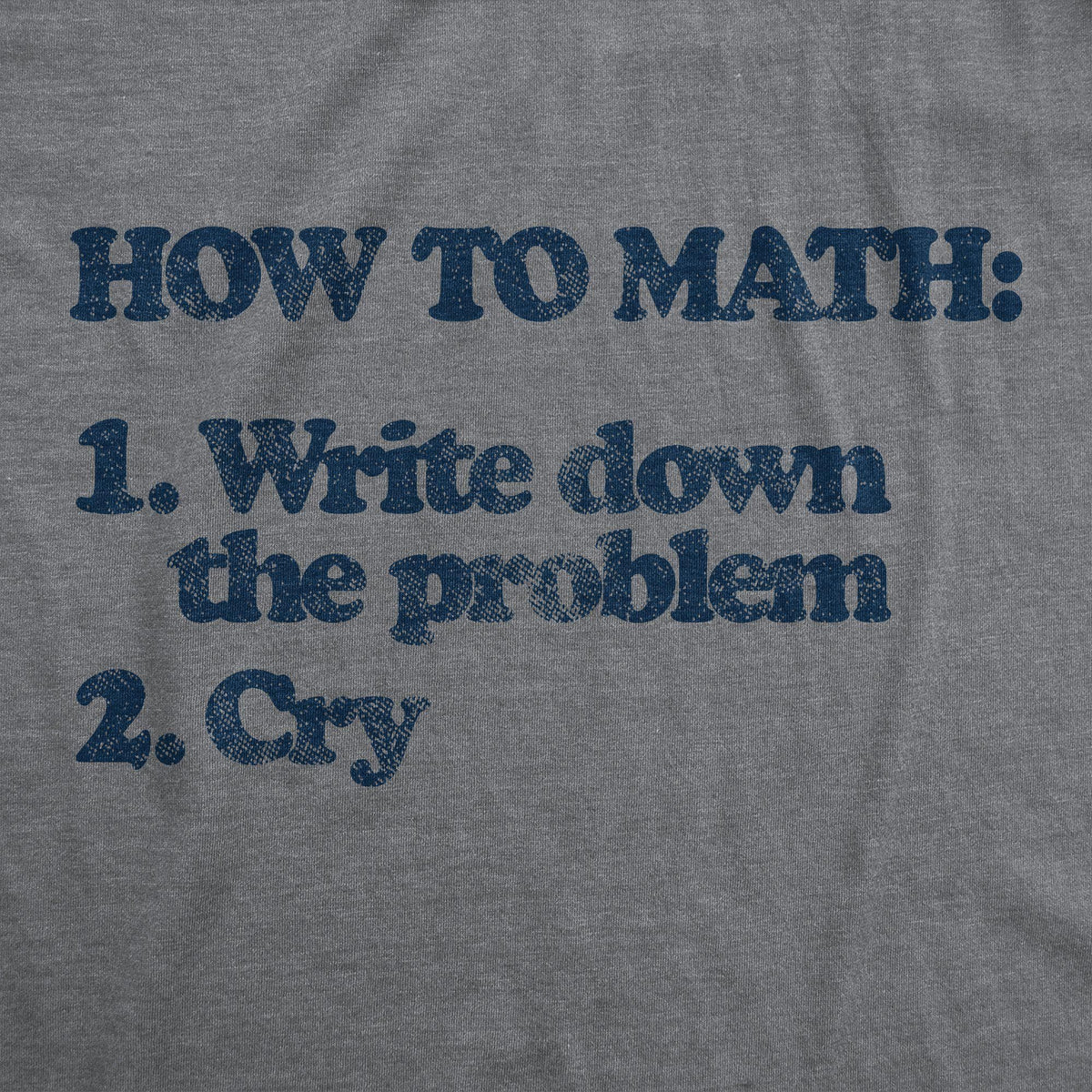 How To Math Women&#39;s Tshirt - Crazy Dog T-Shirts