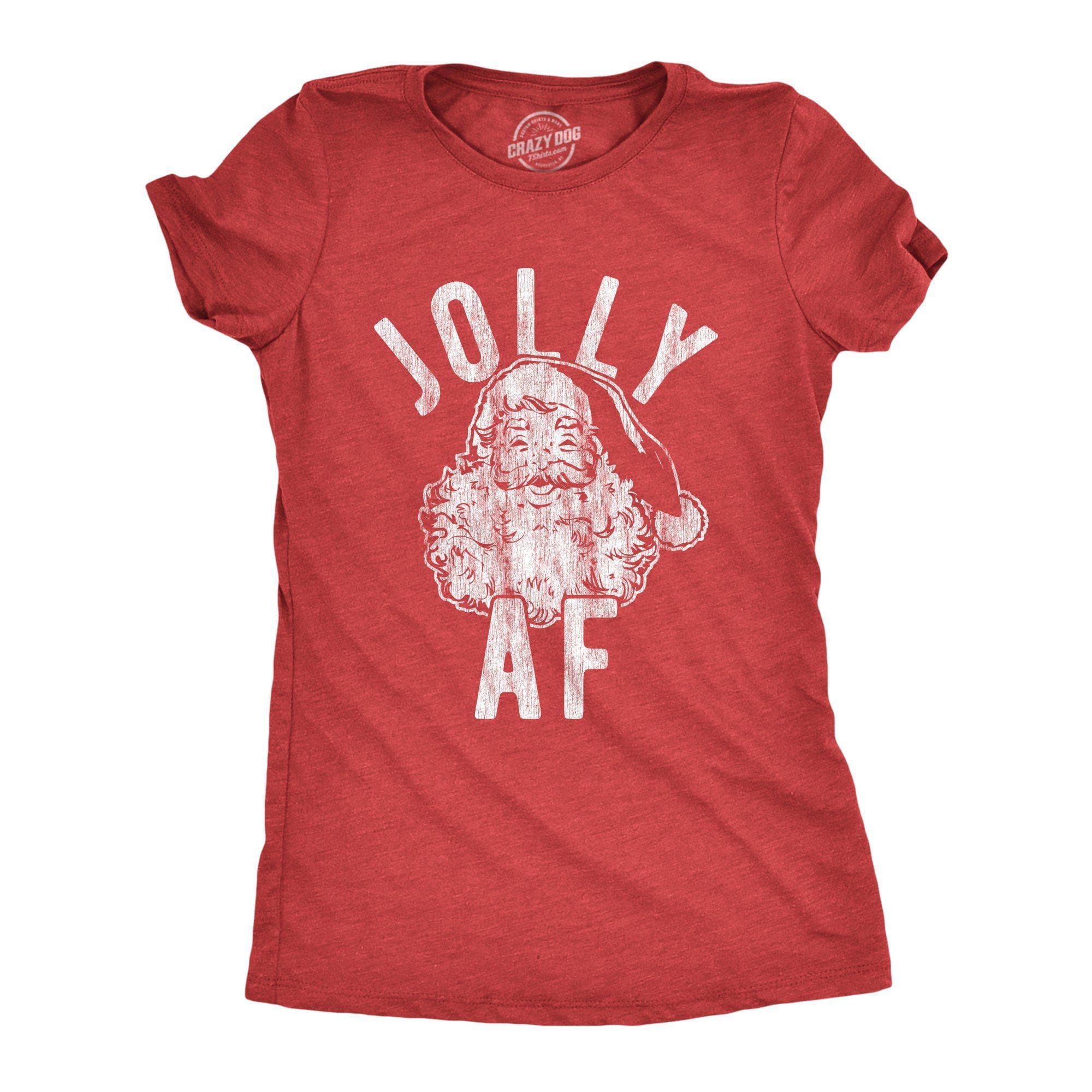 Jolly AF Women's Tshirt - Crazy Dog T-Shirts
