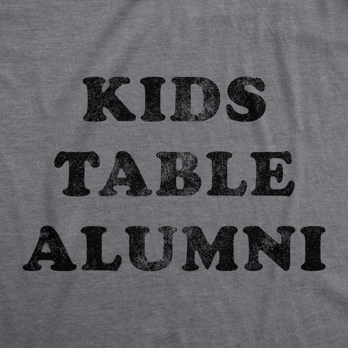 Kids Table Alumni Women&#39;s Tshirt - Crazy Dog T-Shirts