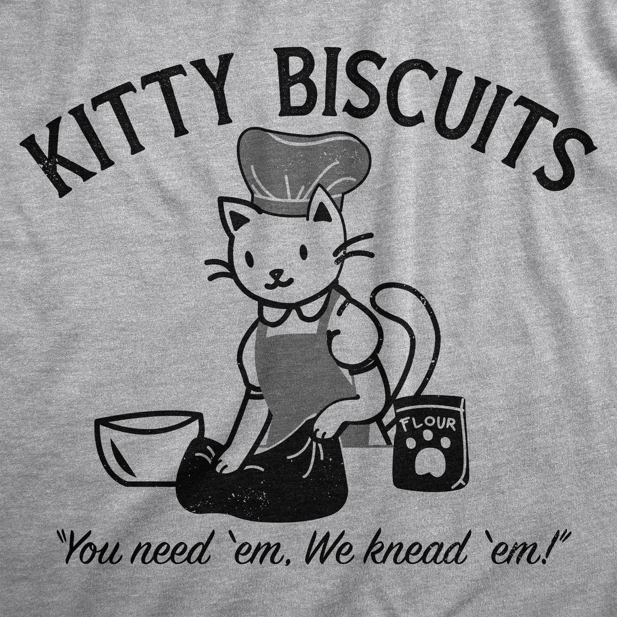 Kitty Biscuits Women&#39;s Tshirt  -  Crazy Dog T-Shirts