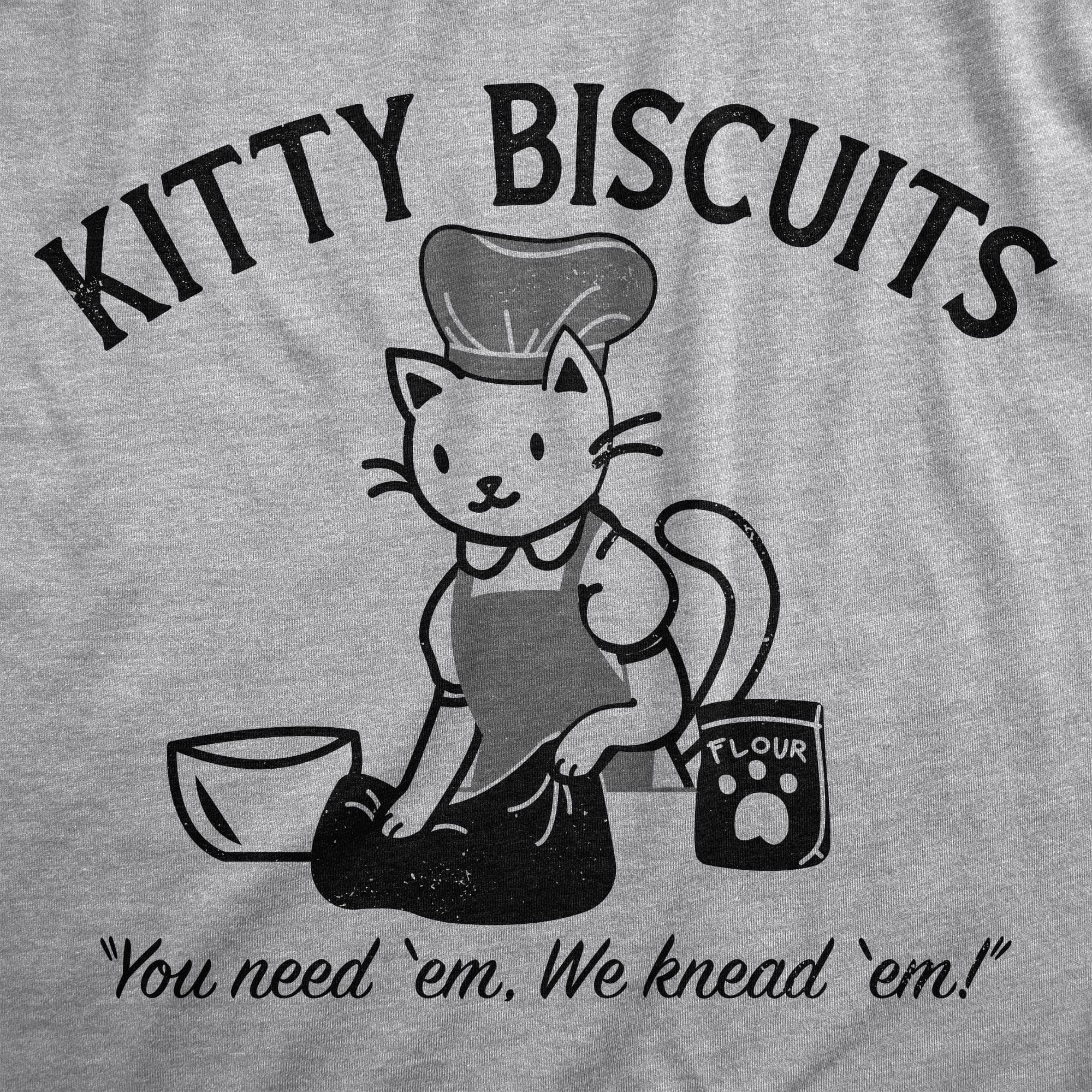 Kitty Biscuits Women's Tshirt  -  Crazy Dog T-Shirts
