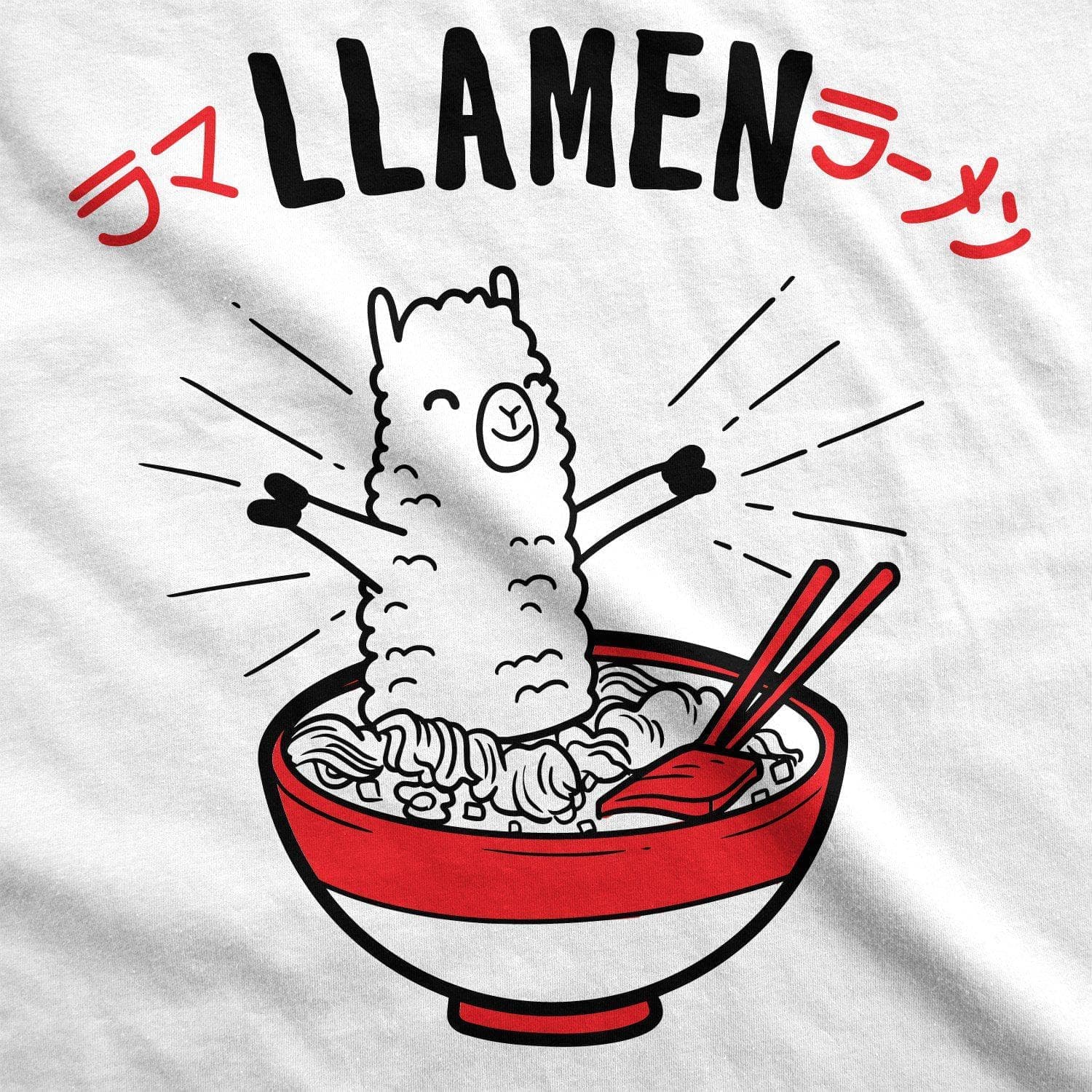 Llamen Women's Tshirt  -  Crazy Dog T-Shirts