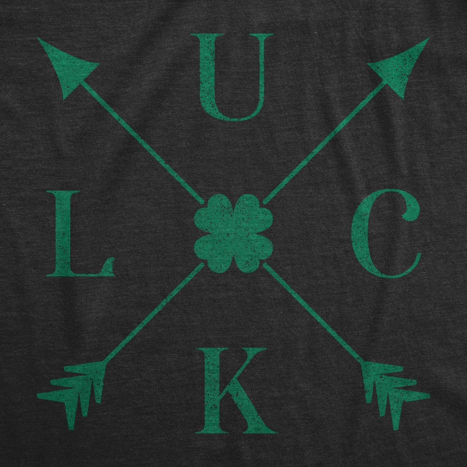 Luck Arrows Women's Tshirt  -  Crazy Dog T-Shirts
