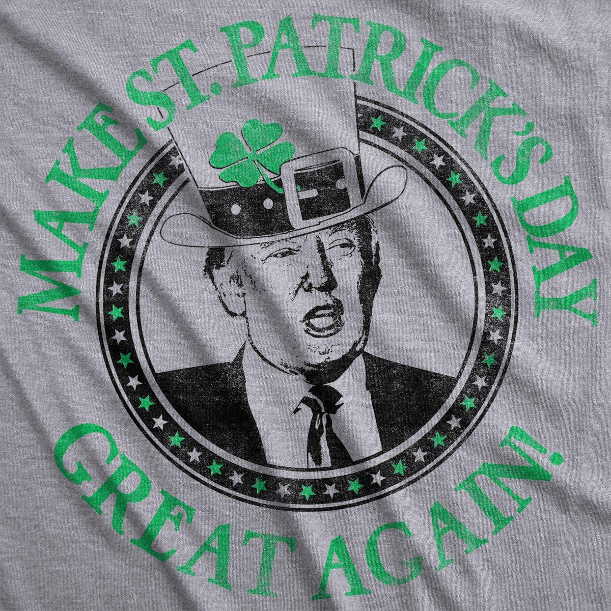 Make St. Patrick’s Day Great Again Women&#39;s Tshirt  -  Crazy Dog T-Shirts