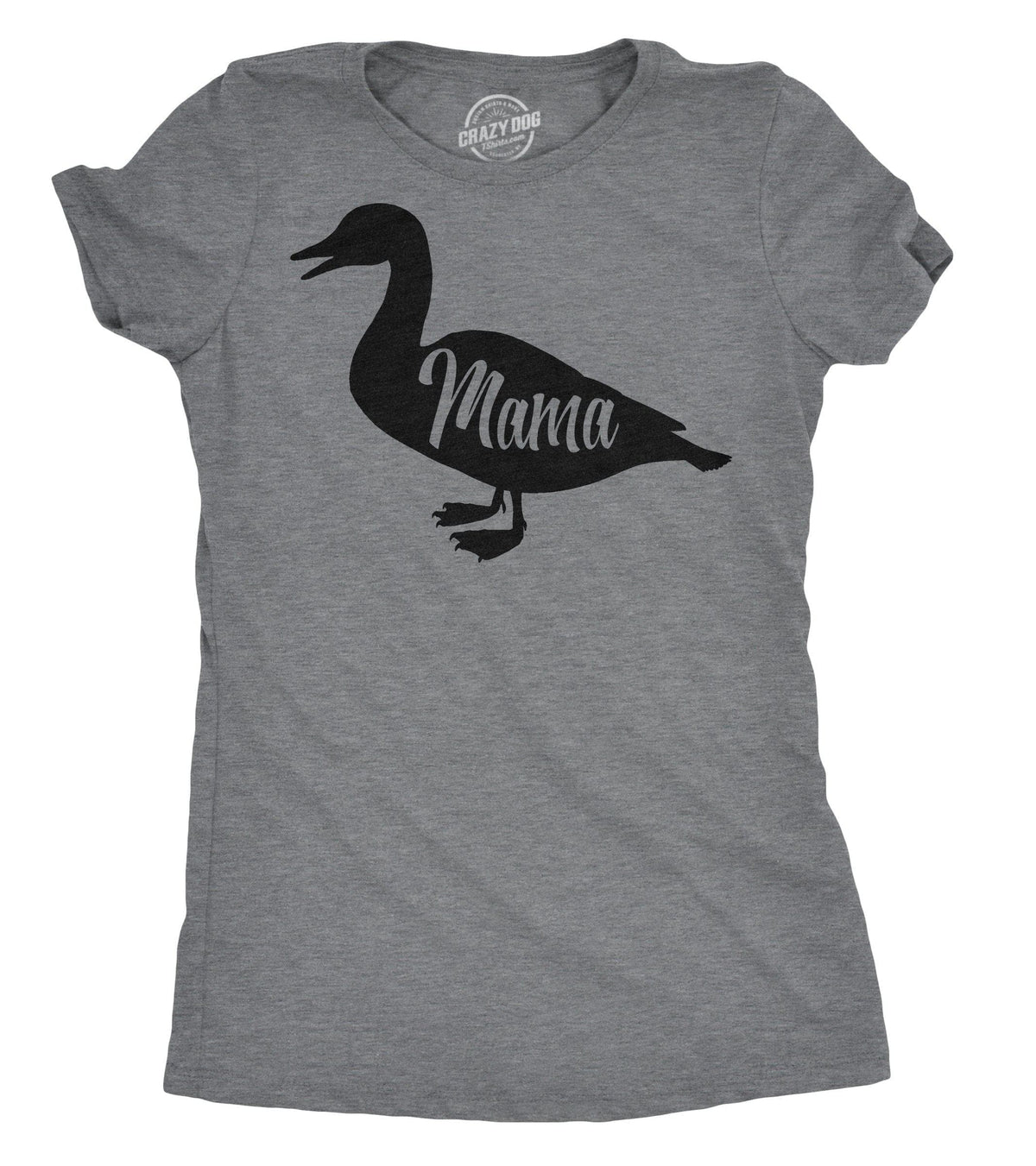 Mama Duck Women&#39;s Tshirt  -  Crazy Dog T-Shirts