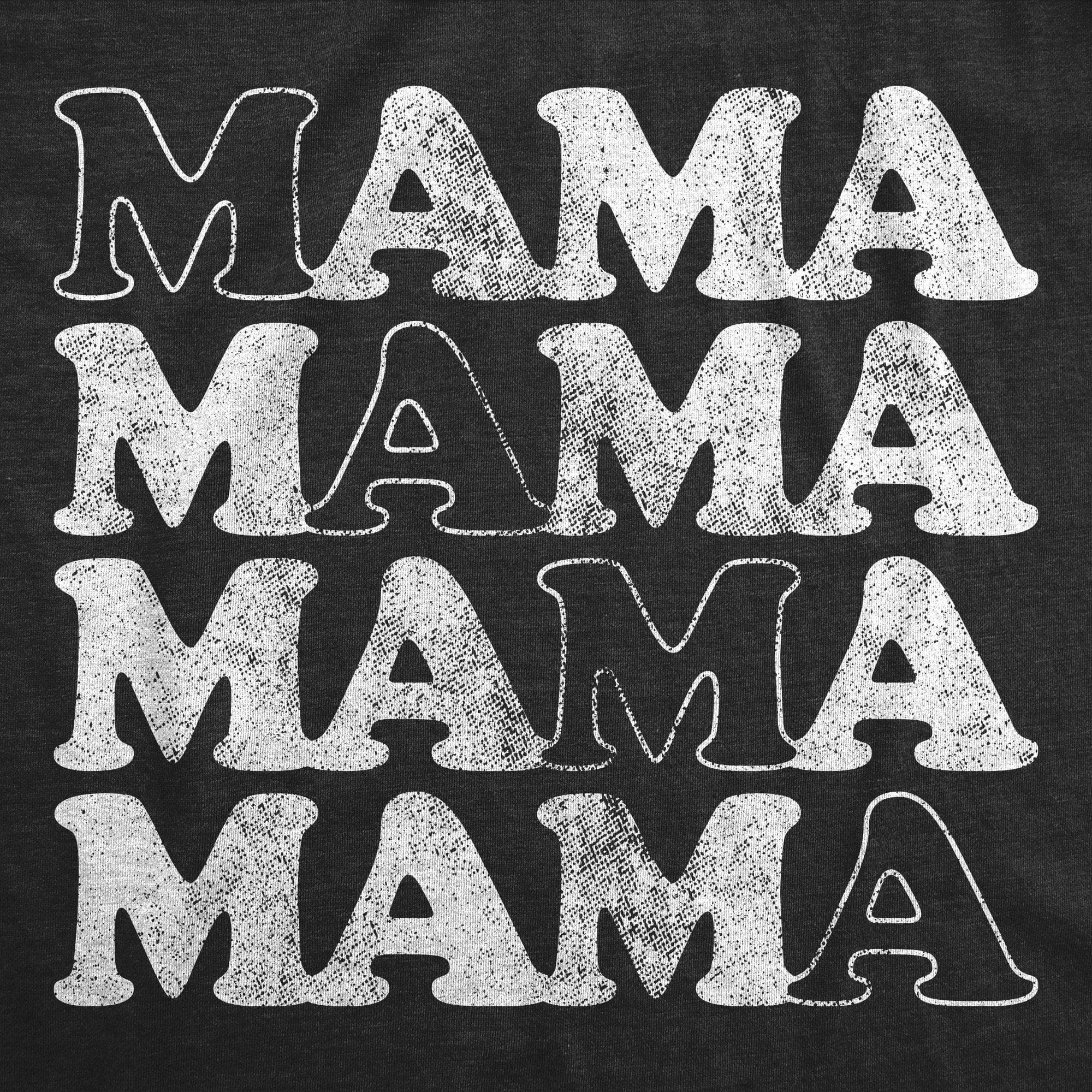 Mama Women's Tshirt - Crazy Dog T-Shirts