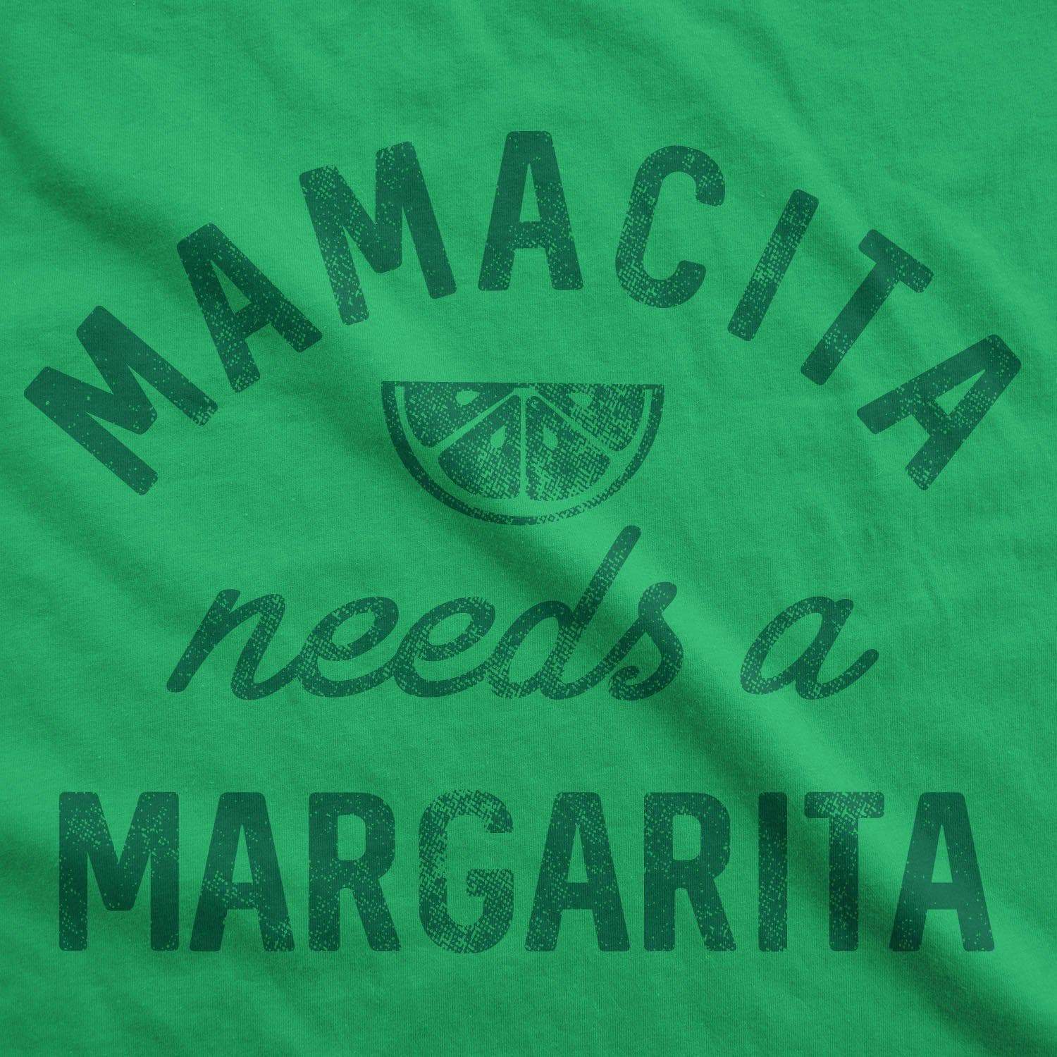 Mamacita Needs A Margarita Women's Tshirt  -  Crazy Dog T-Shirts