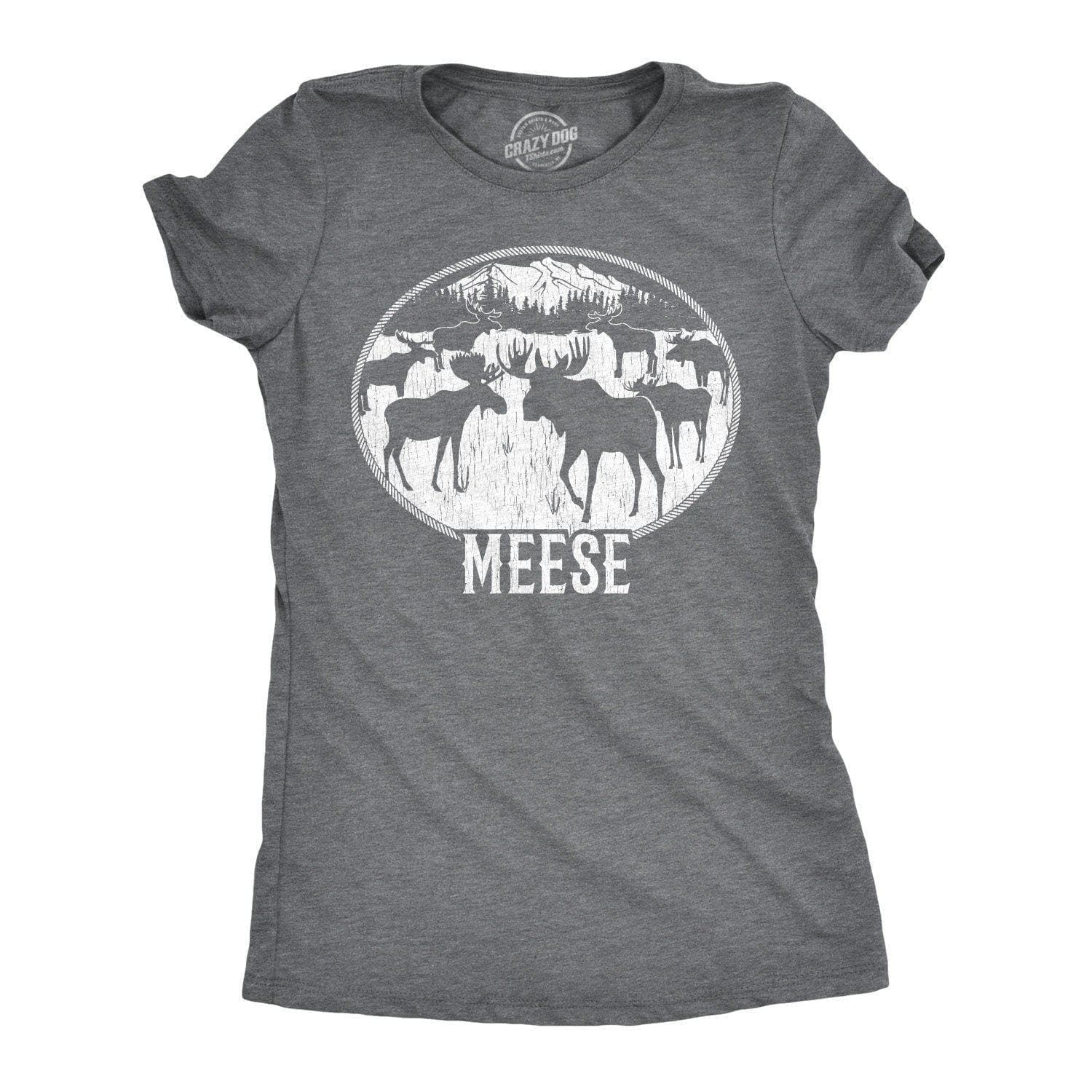 Meese Women's Tshirt  -  Crazy Dog T-Shirts