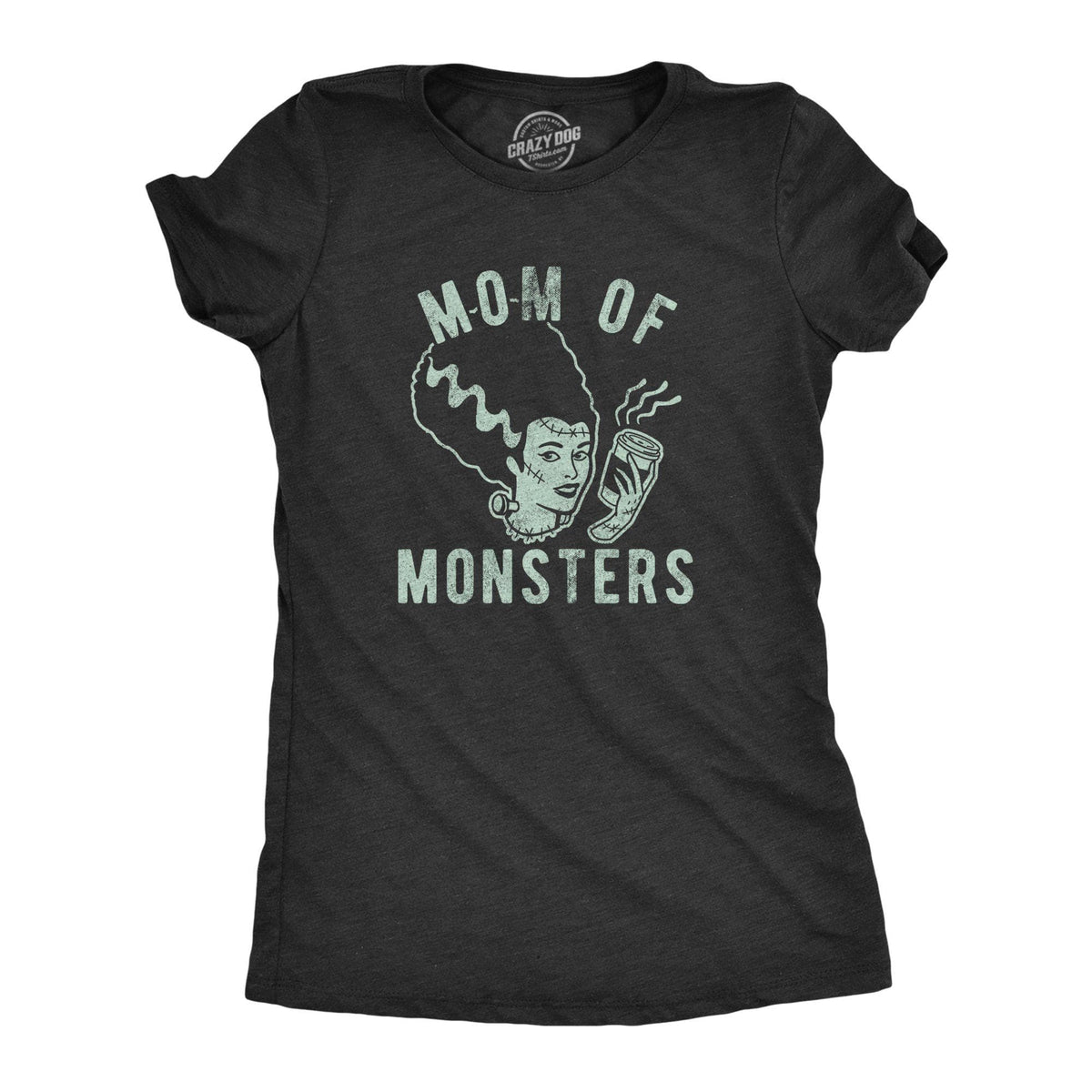 Mom Of Monsters Women&#39;s Tshirt - Crazy Dog T-Shirts