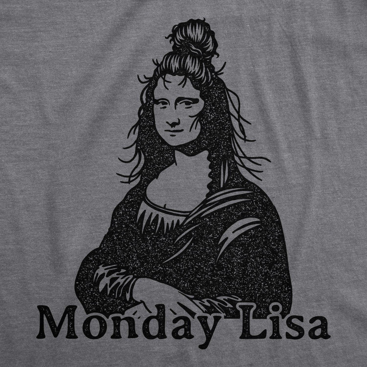 Monday Lisa Women&#39;s Tshirt - Crazy Dog T-Shirts