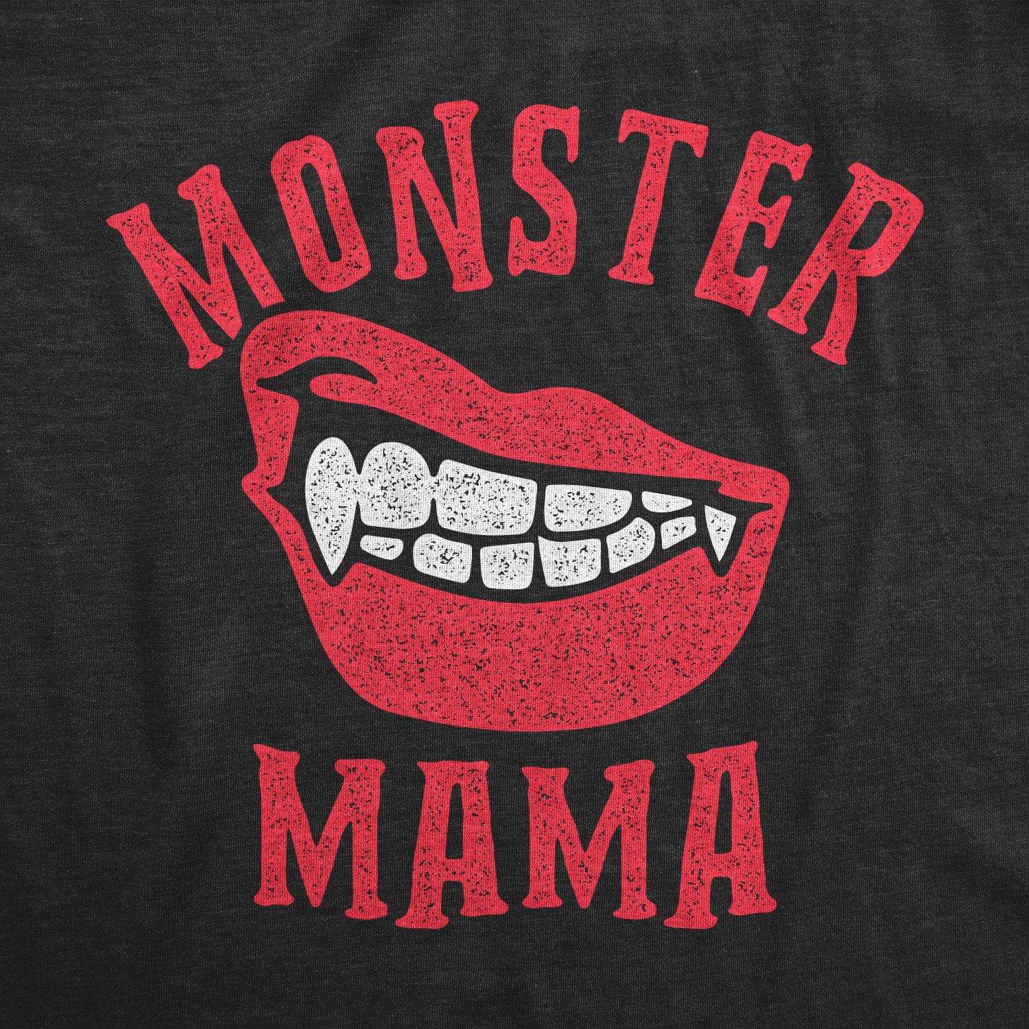 Monster Mama Women's Tshirt - Crazy Dog T-Shirts