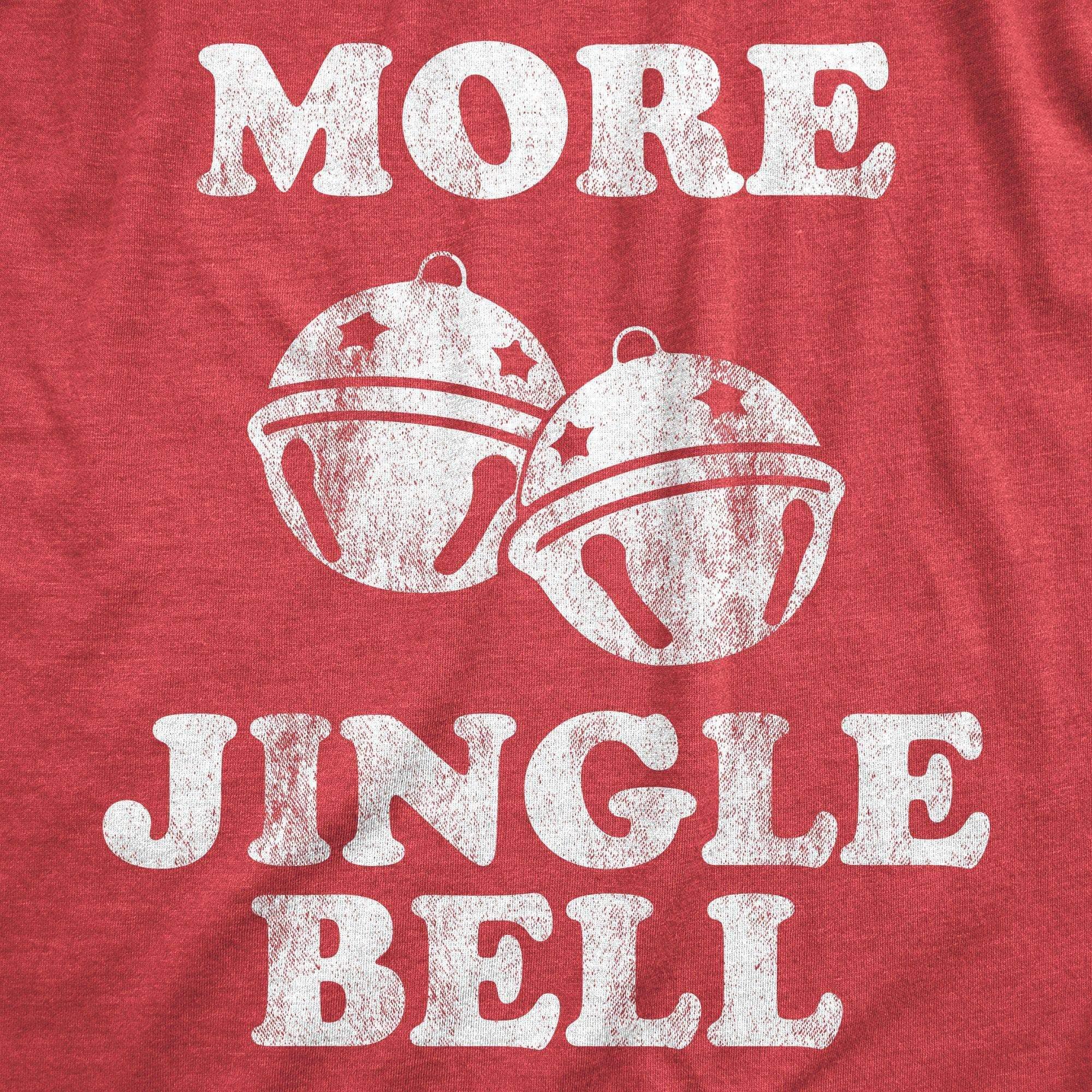 More Jingle Bells Women's Tshirt - Crazy Dog T-Shirts