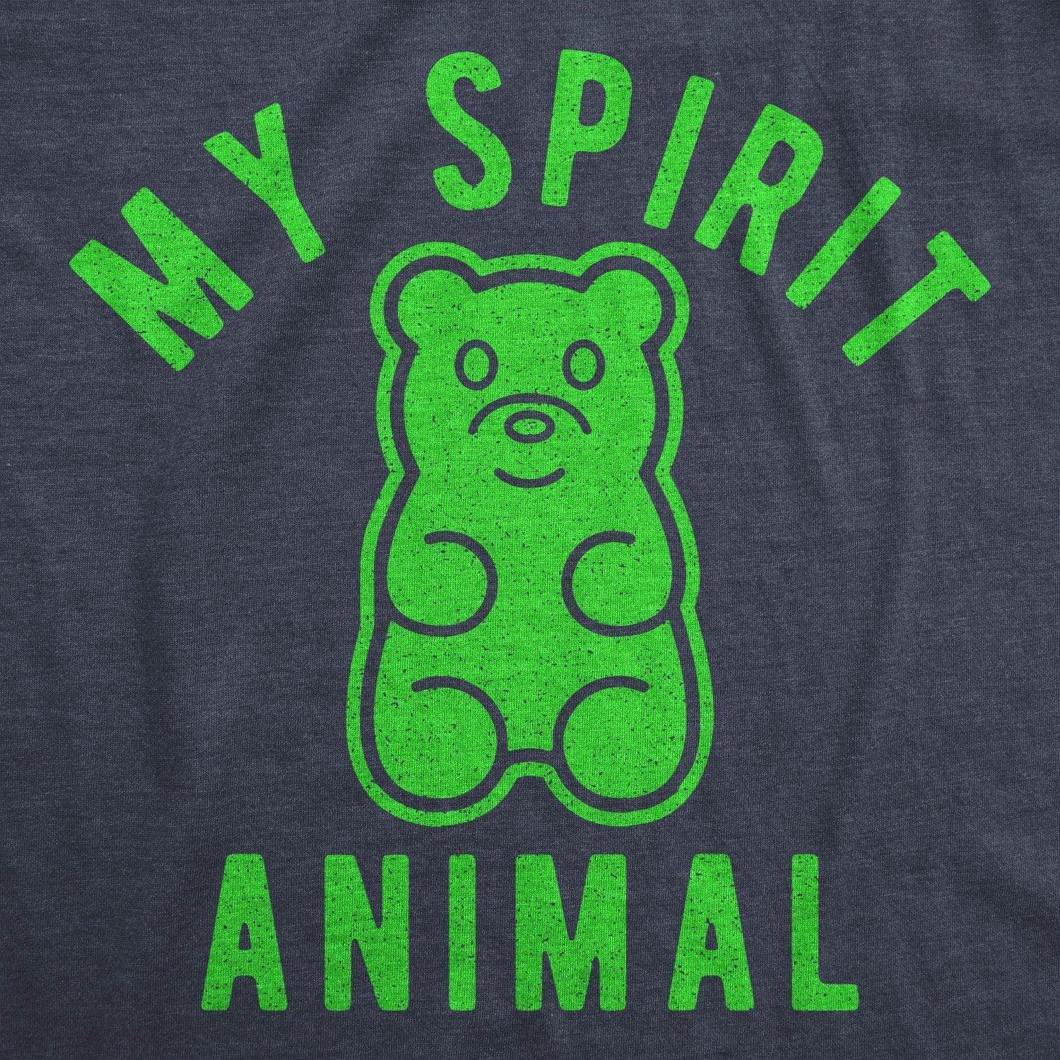 My Spirit Animal: Gummy Bear Women's Tshirt  -  Crazy Dog T-Shirts
