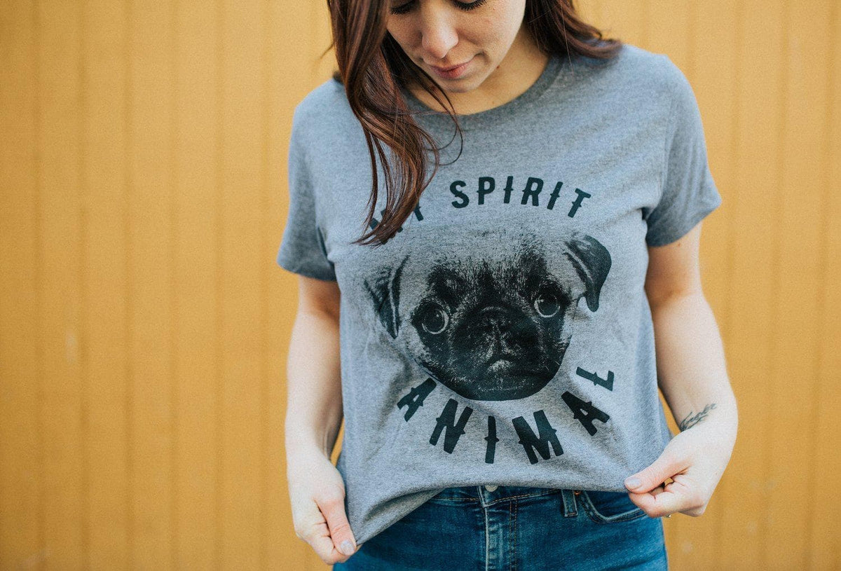 My Spirit Animal Women&#39;s Tshirt  -  Crazy Dog T-Shirts