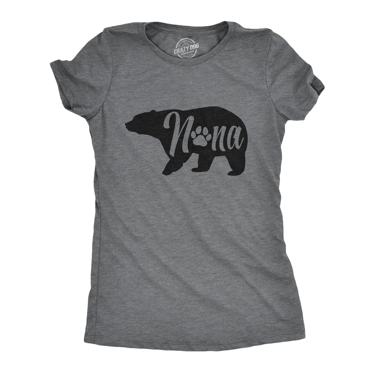 Nana Bear Women&#39;s Tshirt - Crazy Dog T-Shirts
