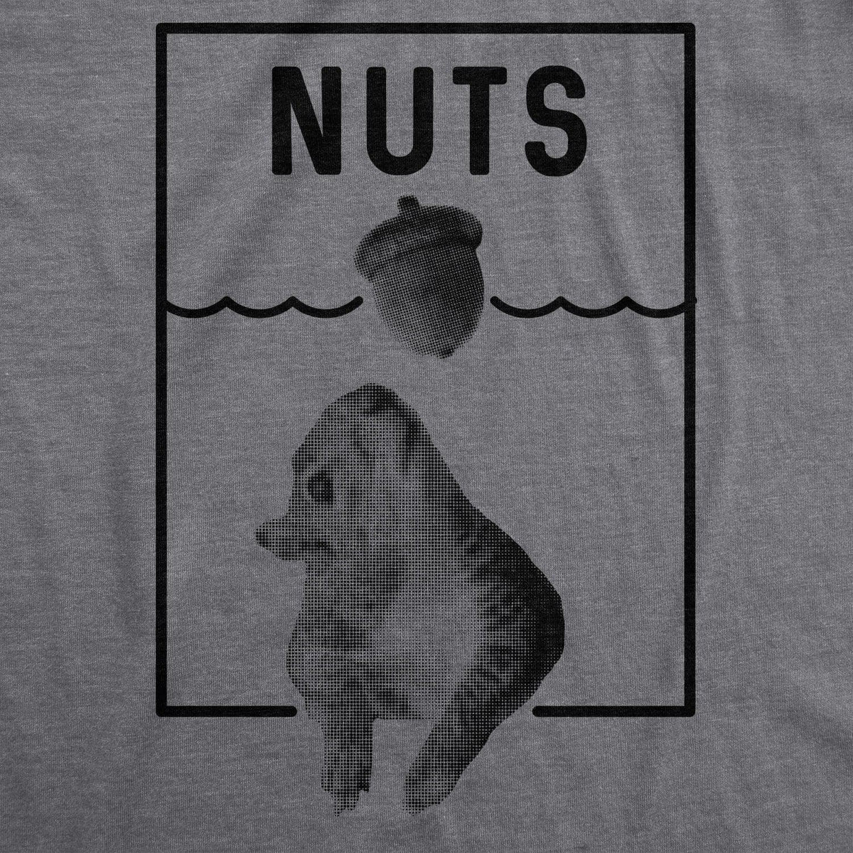 Nuts Jaws Squirrel Parody Women&#39;s Tshirt  -  Crazy Dog T-Shirts