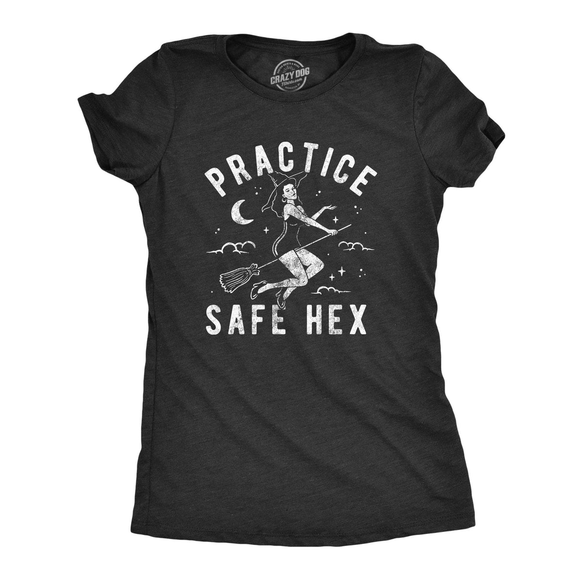 Practice Safe Hex Women&#39;s Tshirt - Crazy Dog T-Shirts