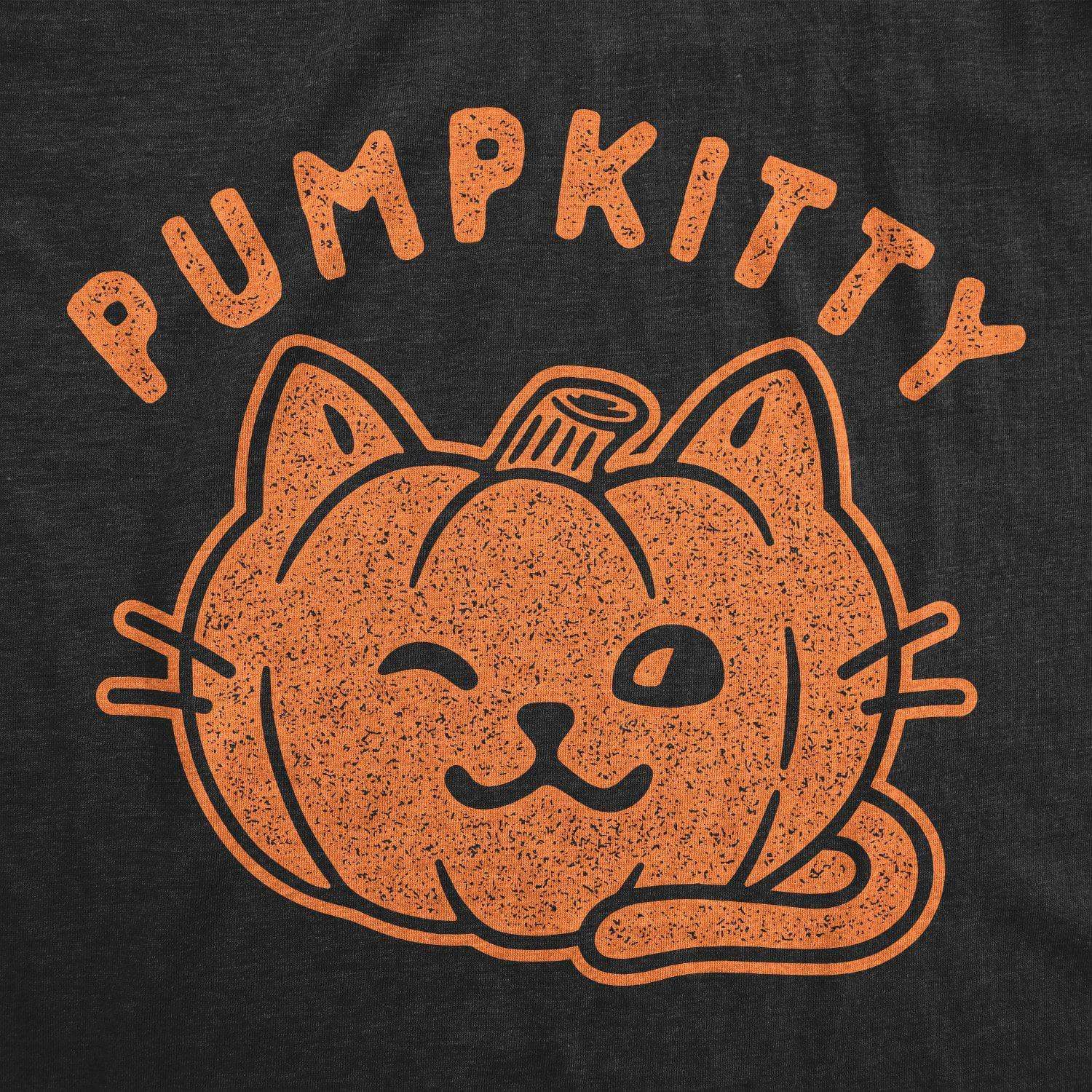 Pumpkitty Women's Tshirt - Crazy Dog T-Shirts