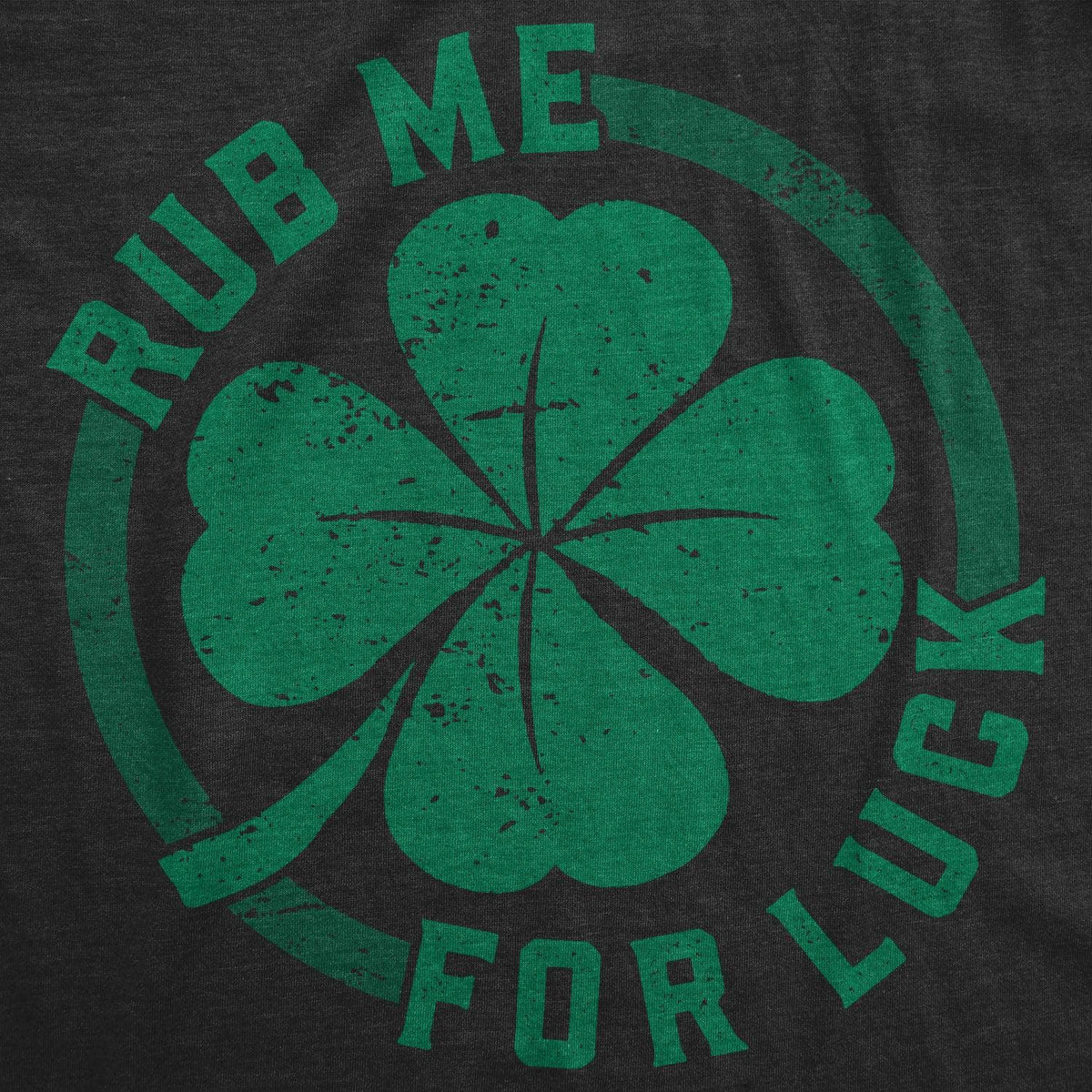 Rub Me For Luck Women&#39;s Tshirt  -  Crazy Dog T-Shirts