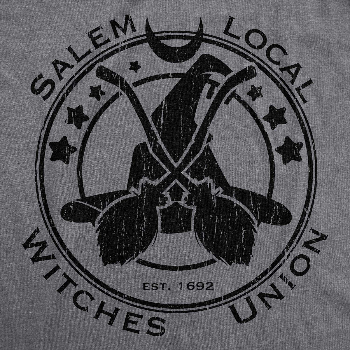 Salem Local Witches Union Women&#39;s Tshirt  -  Crazy Dog T-Shirts