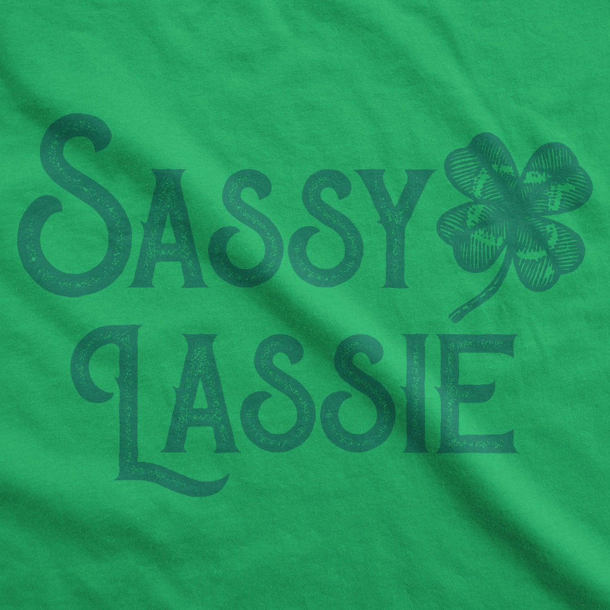 Sassy Lassie Women's T Shirt - Crazy Dog T-Shirts