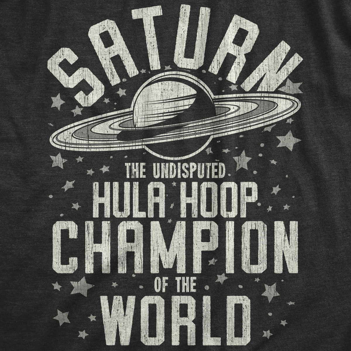 Saturn Hula Hoop Champion Women&#39;s Tshirt  -  Crazy Dog T-Shirts