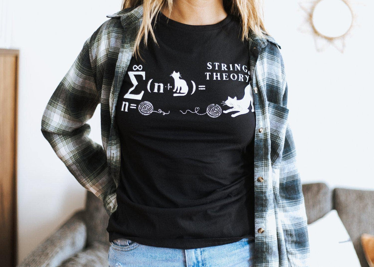 String Theory Women&#39;s Tshirt - Crazy Dog T-Shirts