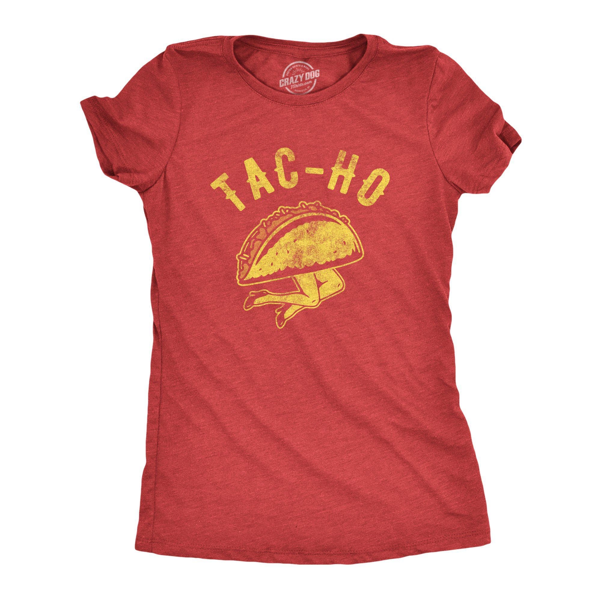 Taco Ho Women's Tshirt - Crazy Dog T-Shirts