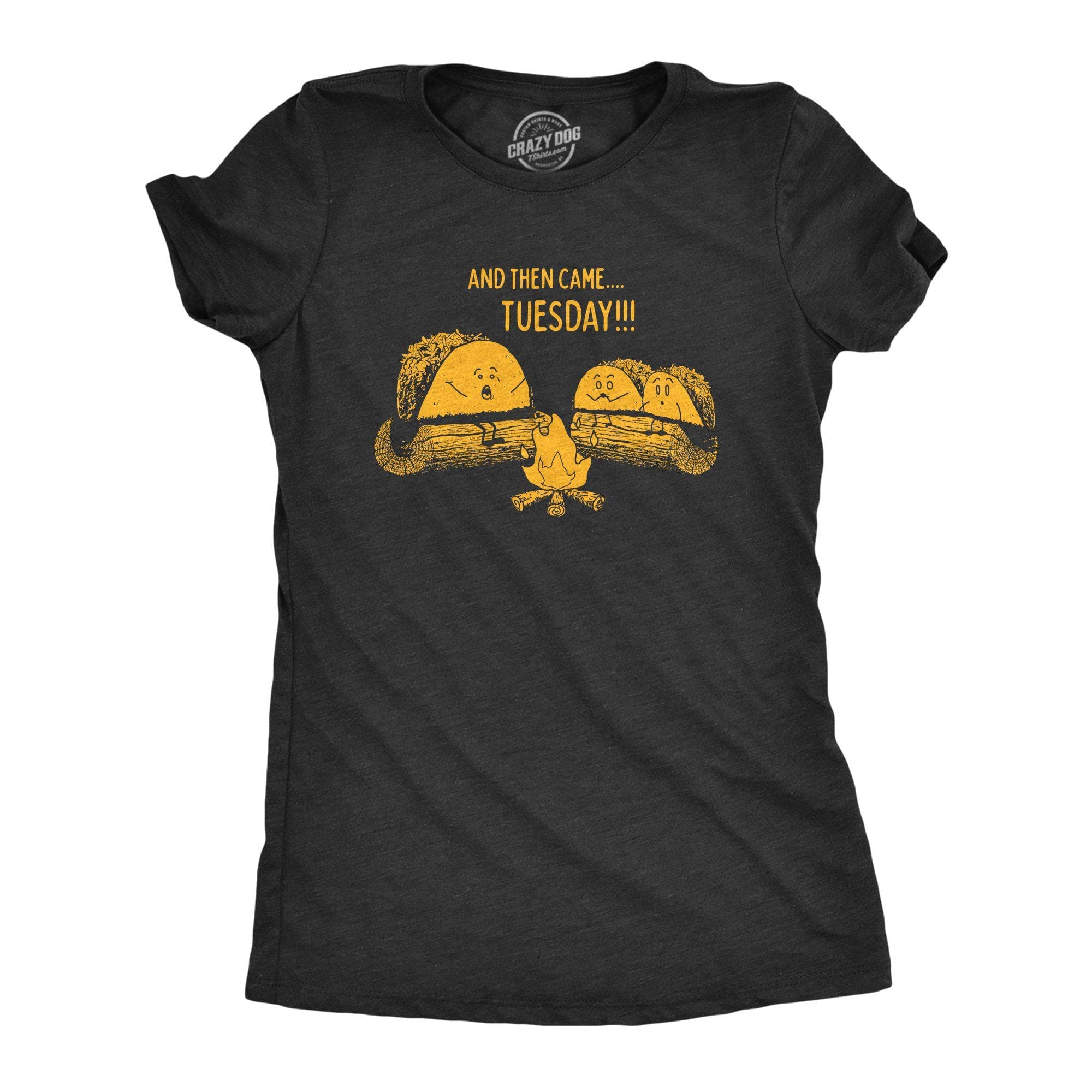Taco Tuesday Ghost Story Women's Tshirt - Crazy Dog T-Shirts
