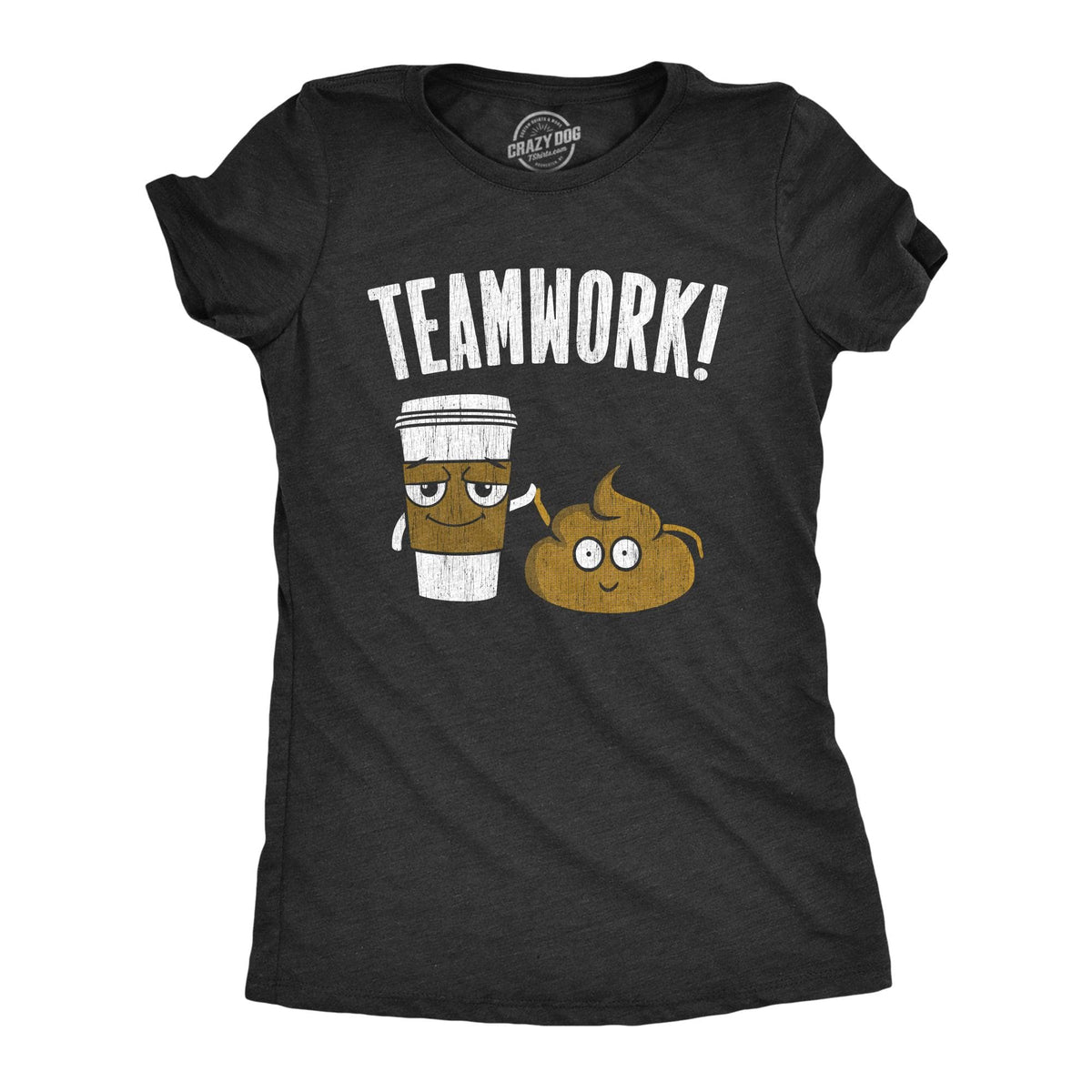 Teamwork Women&#39;s Tshirt  -  Crazy Dog T-Shirts