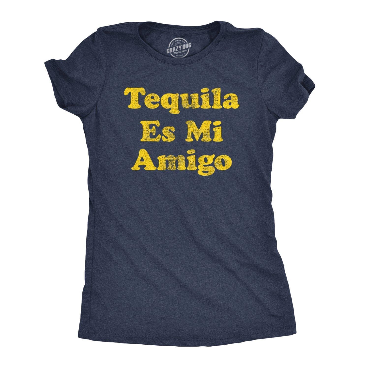 Tequila Es Mi Amigo Women's Tshirt  -  Crazy Dog T-Shirts