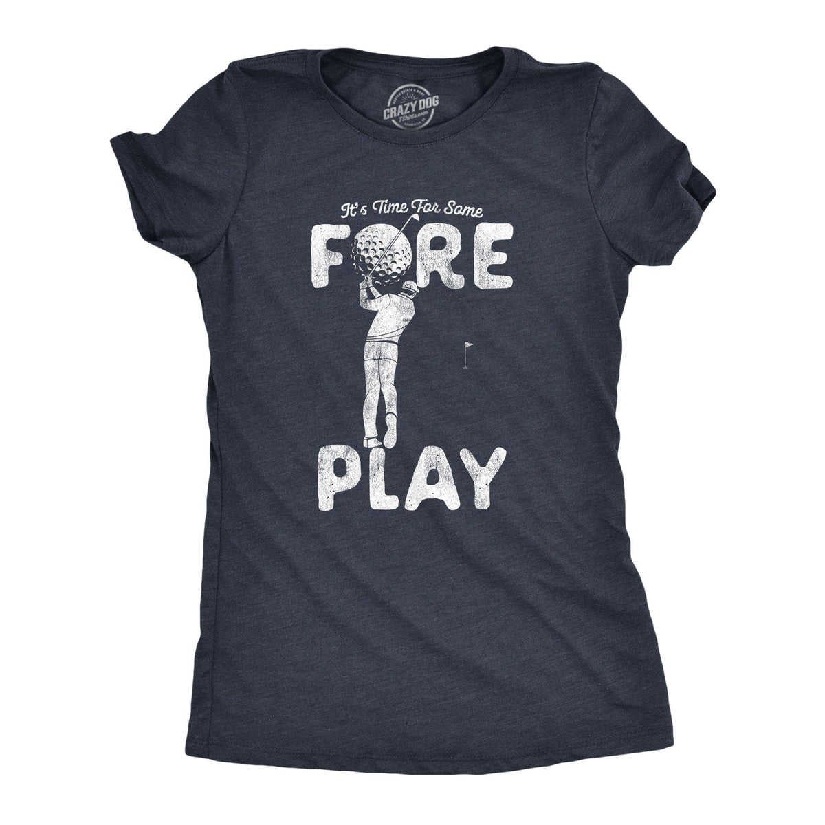 Time For Some Foreplay Women&#39;s Tshirt - Crazy Dog T-Shirts