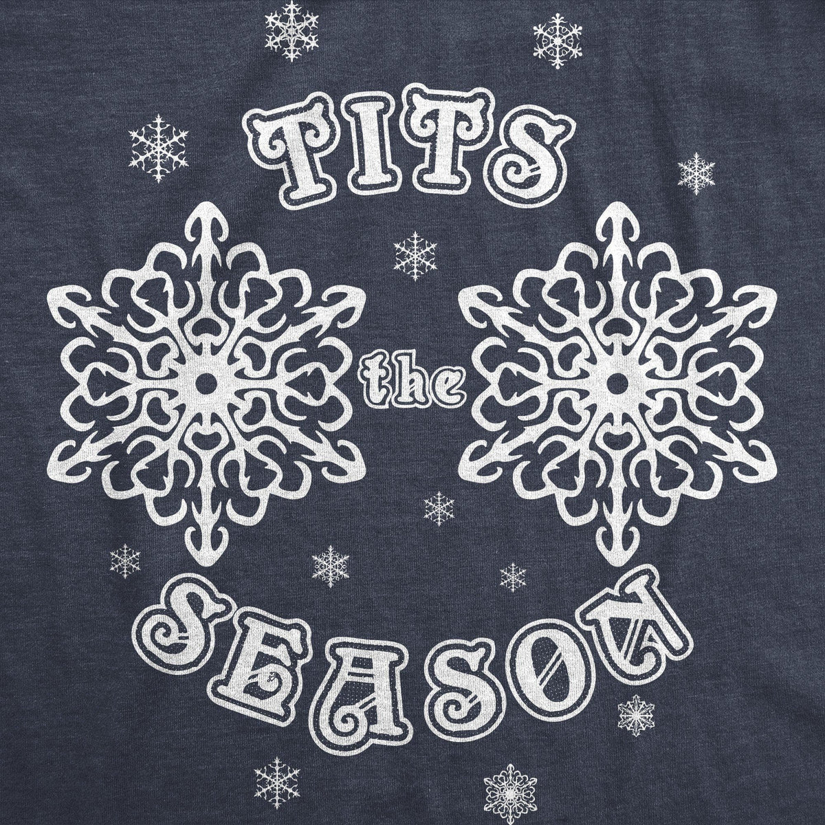 Tits The Season Women&#39;s Tshirt - Crazy Dog T-Shirts