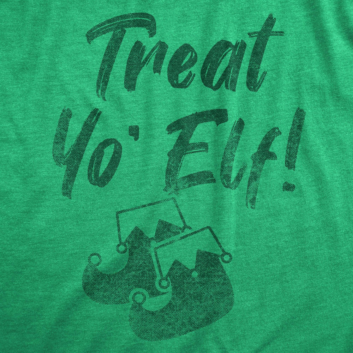 Treat Yo Elf Women&#39;s Tshirt  -  Crazy Dog T-Shirts