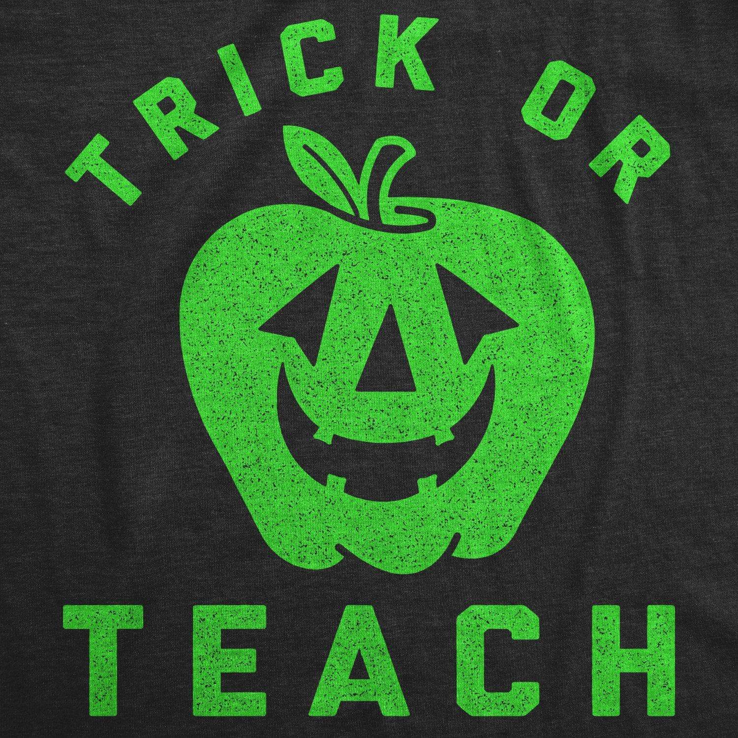 Trick Or Teach Women's Tshirt - Crazy Dog T-Shirts