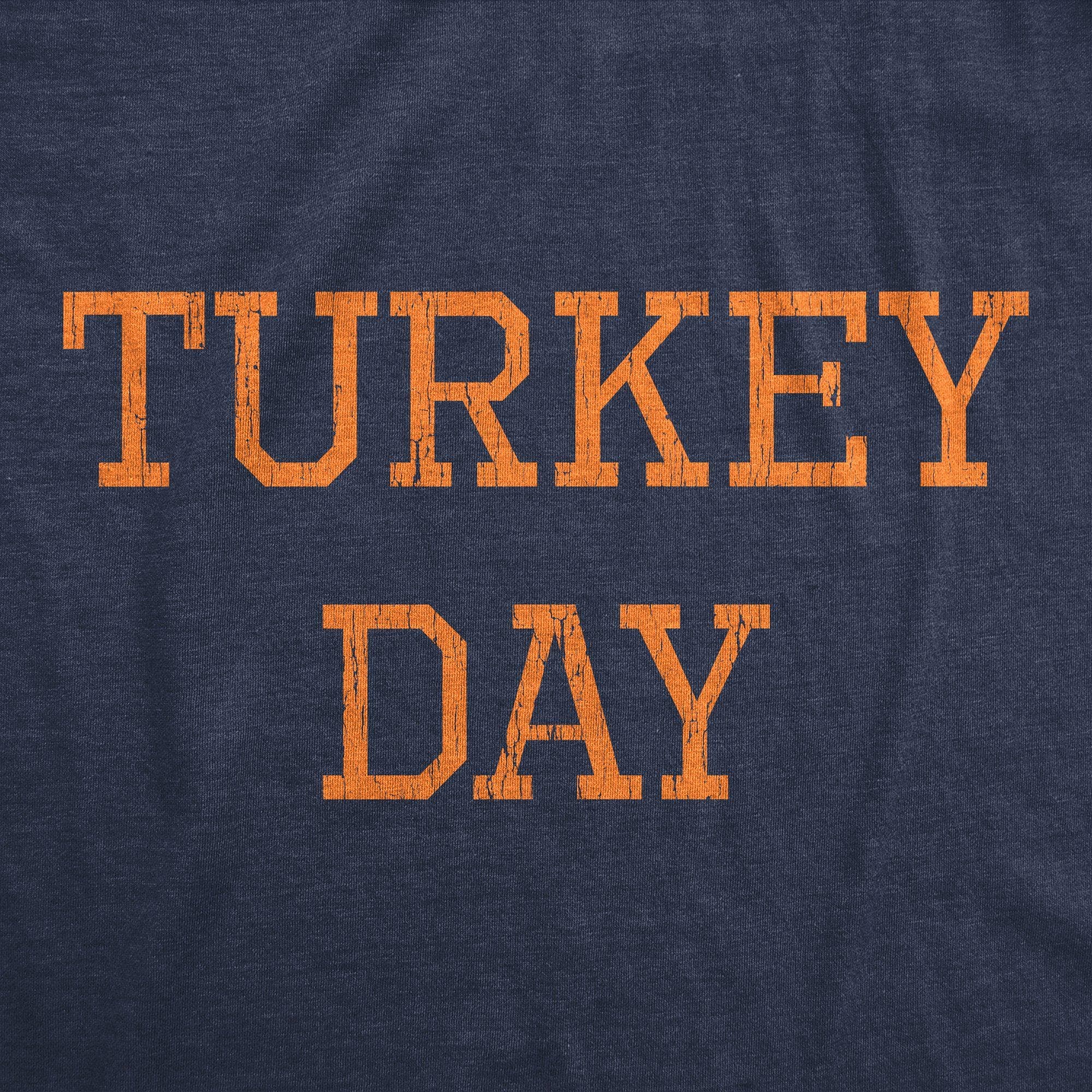 Turkey Day Women's Tshirt - Crazy Dog T-Shirts