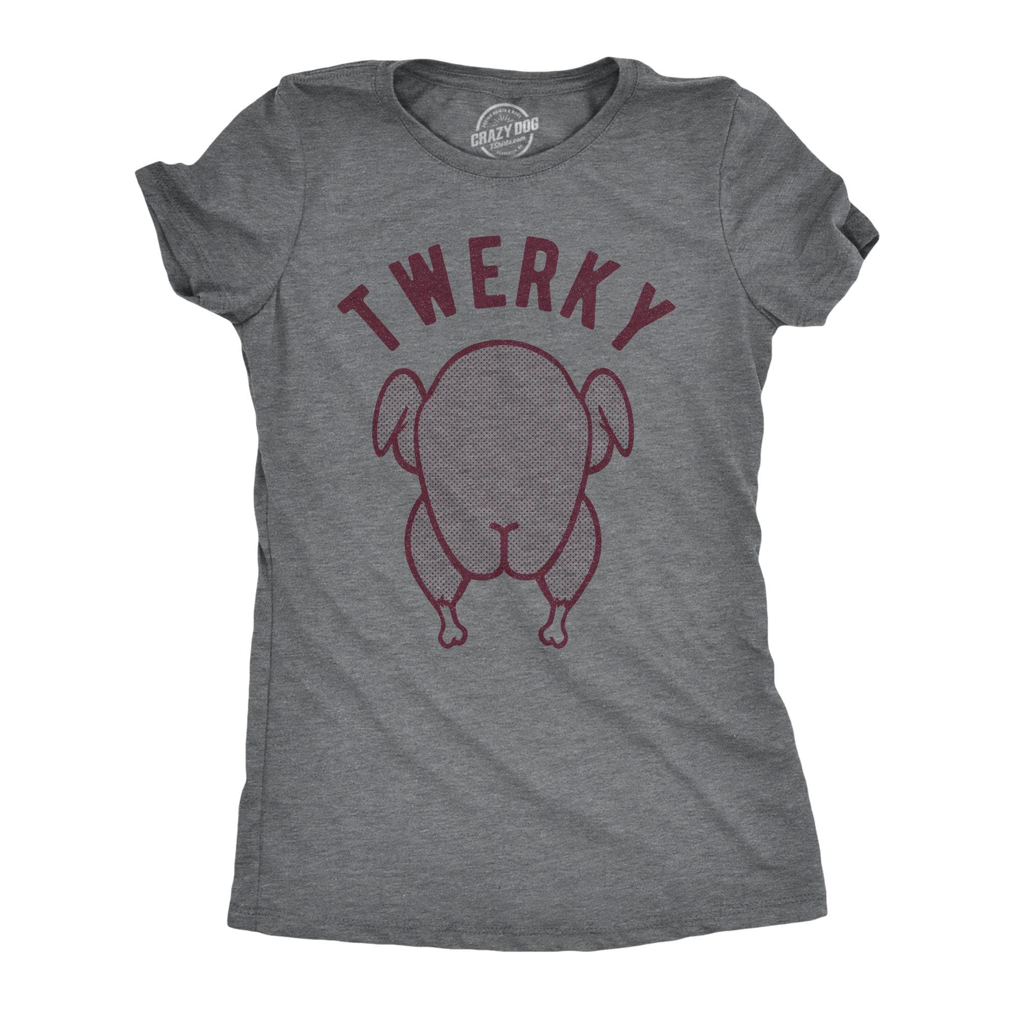 Twerky Women's Tshirt - Crazy Dog T-Shirts