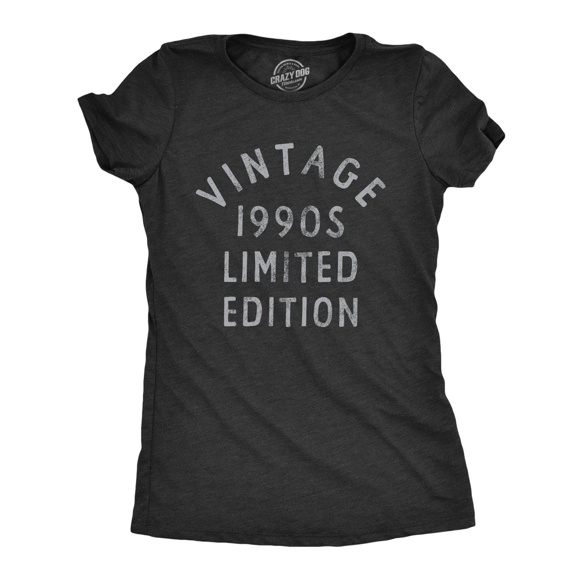 Vintage 1990s Limited Edition Women's Tshirt  -  Crazy Dog T-Shirts