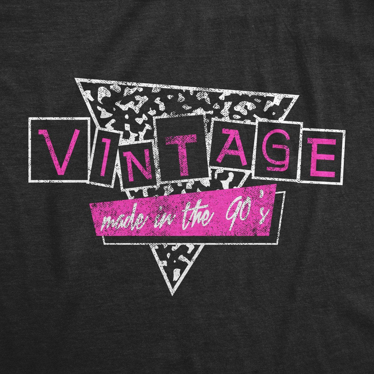 Vintage Made In The 90s Women's Tshirt - Crazy Dog T-Shirts