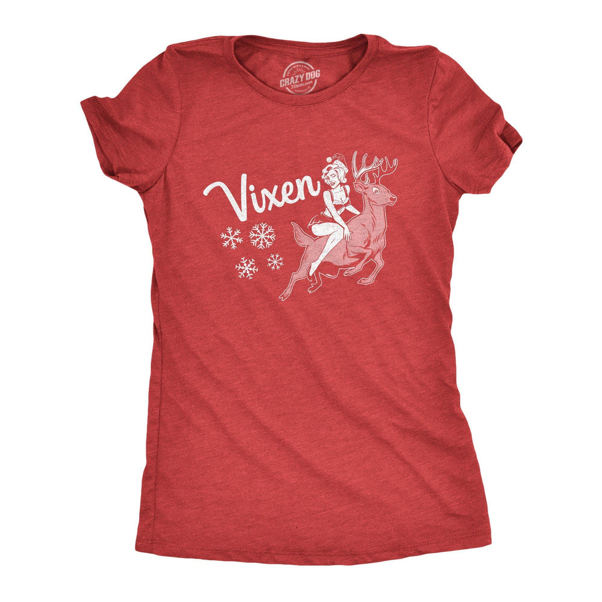 Vixen Women&#39;s Tshirt - Crazy Dog T-Shirts