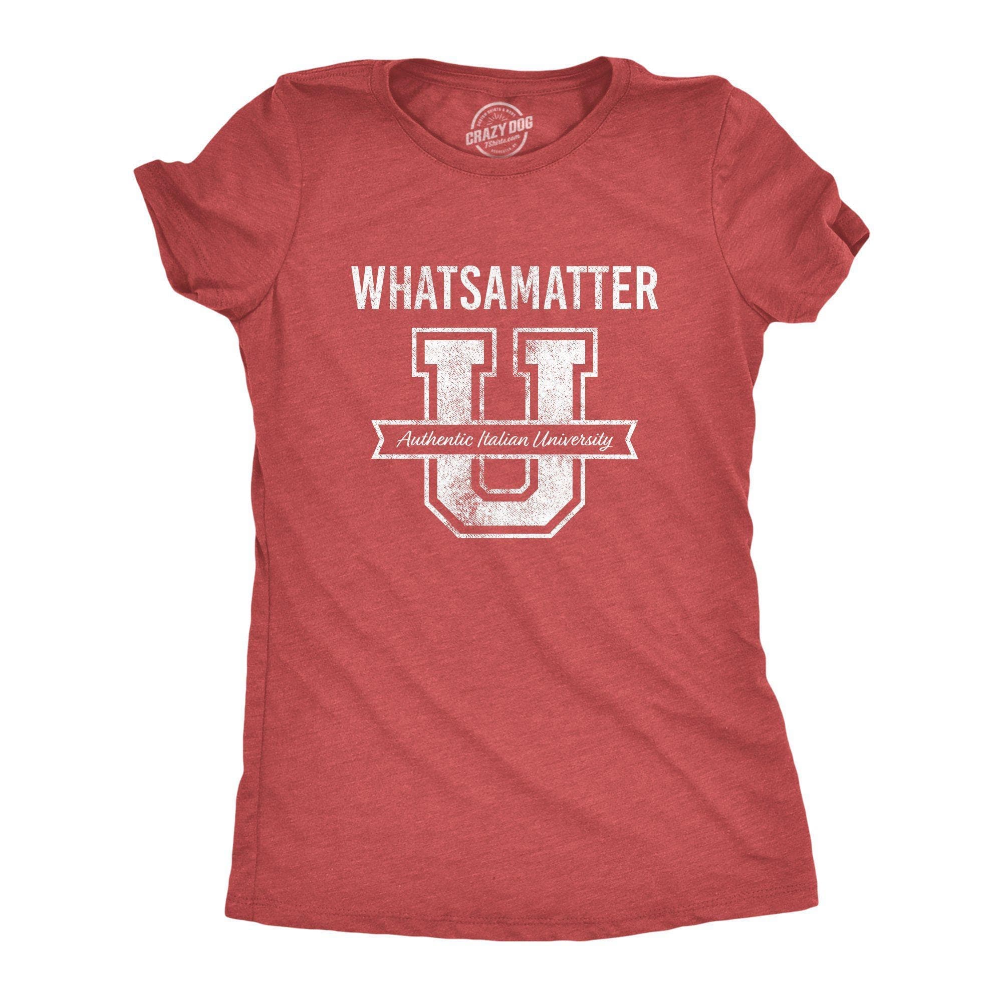 What's A Matter U Women's Tshirt - Crazy Dog T-Shirts