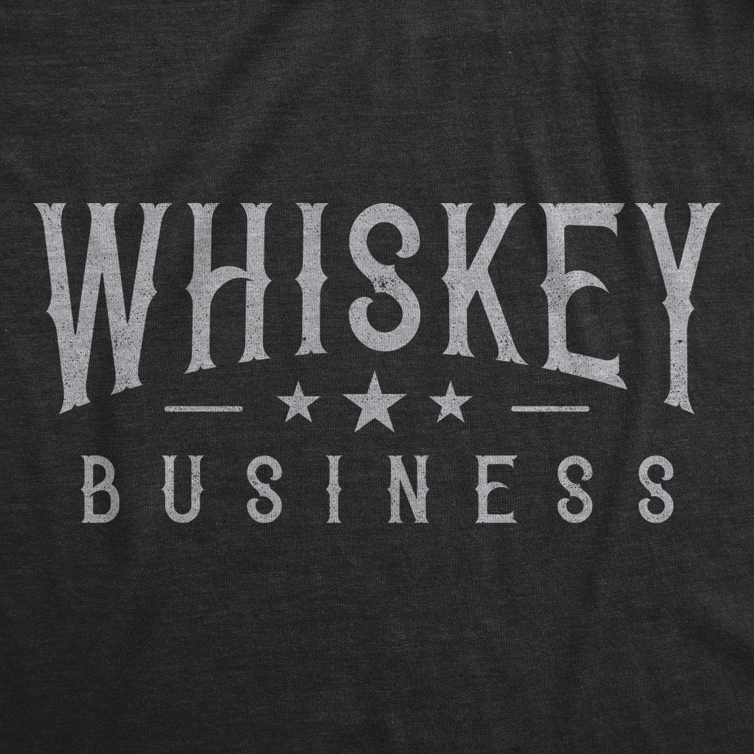 Whiskey Business Women's Tshirt - Crazy Dog T-Shirts