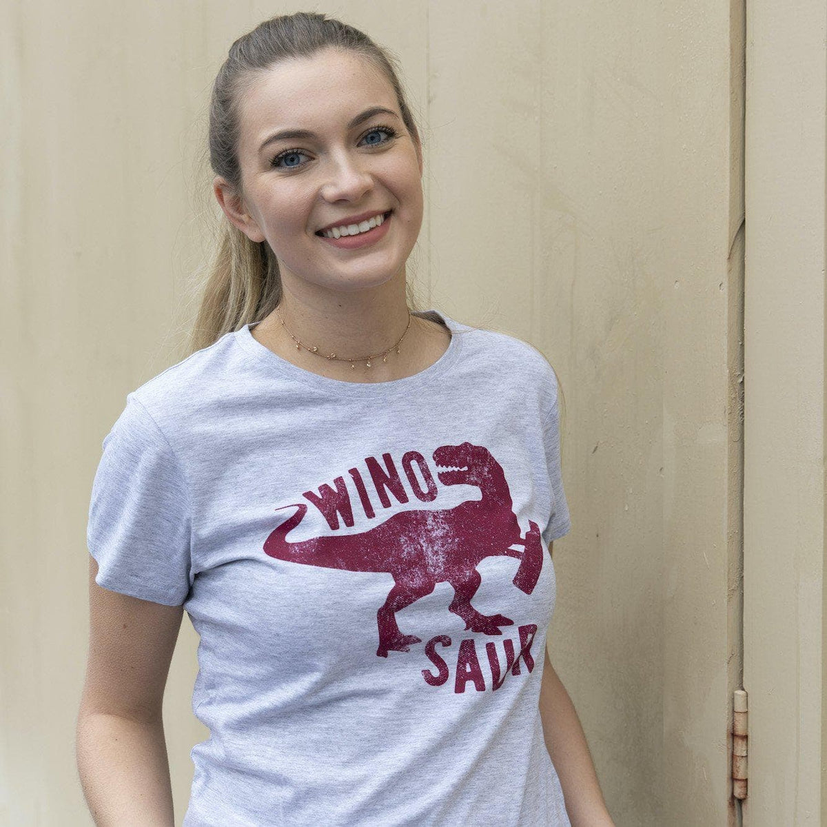 Winosaur Women&#39;s Tshirt  -  Crazy Dog T-Shirts