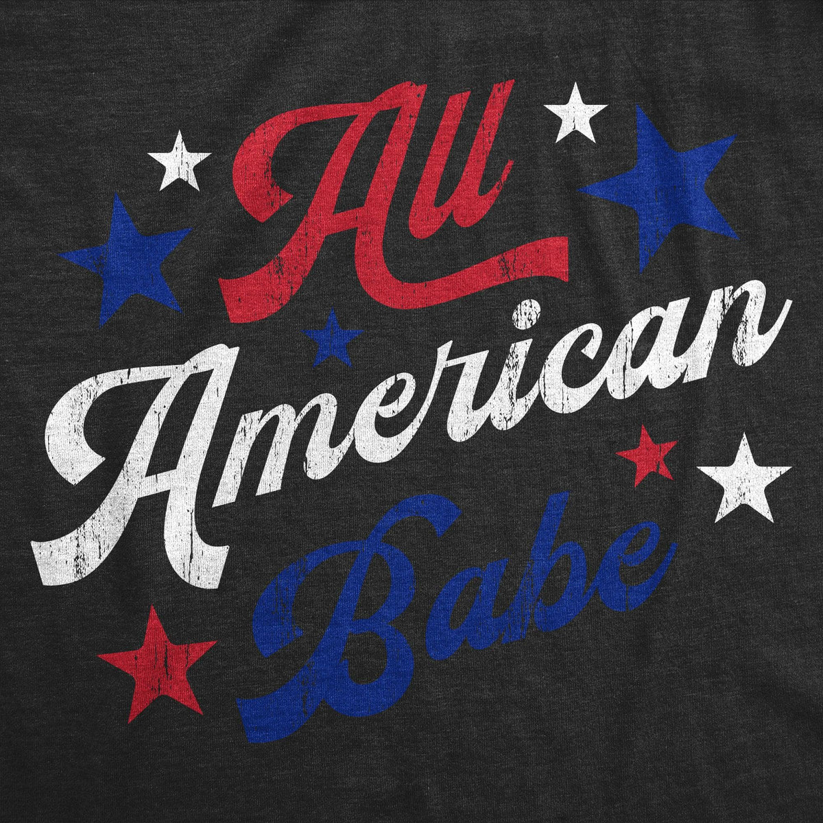 All American Babe Women&#39;s Tank Top  -  Crazy Dog T-Shirts