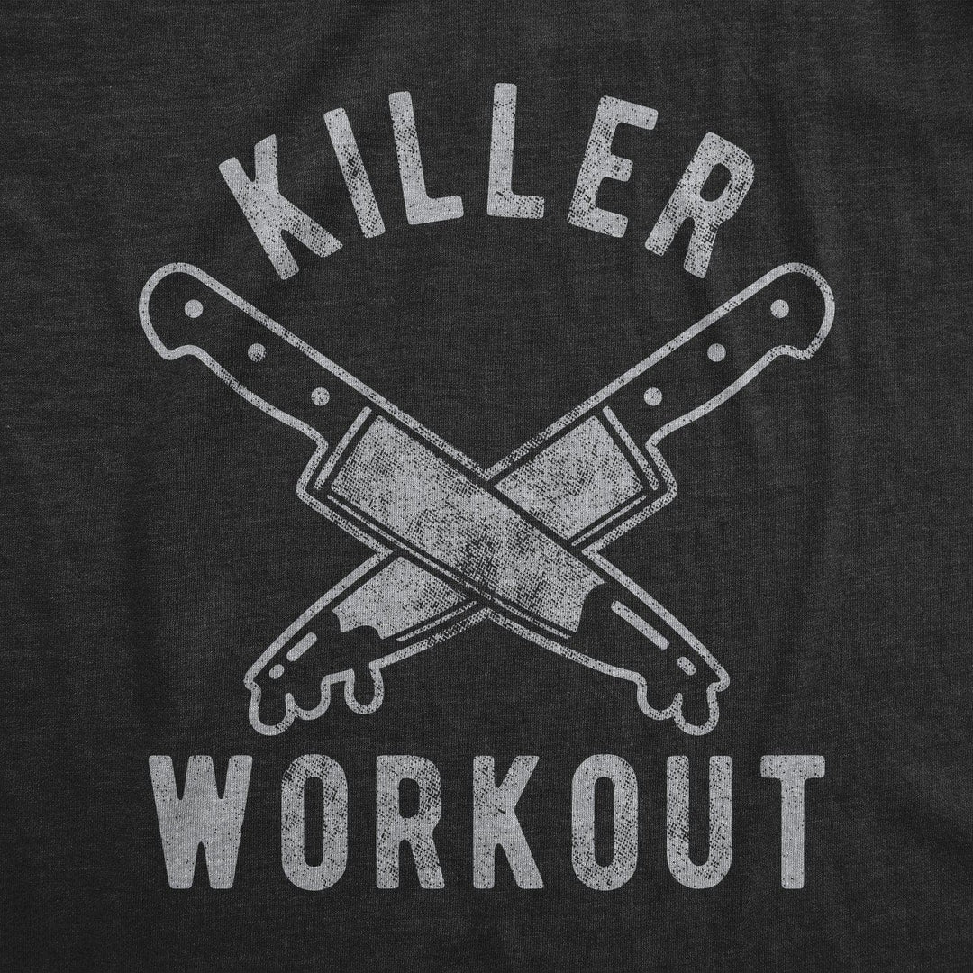 Killer Workout Women's Tank Top - Crazy Dog T-Shirts