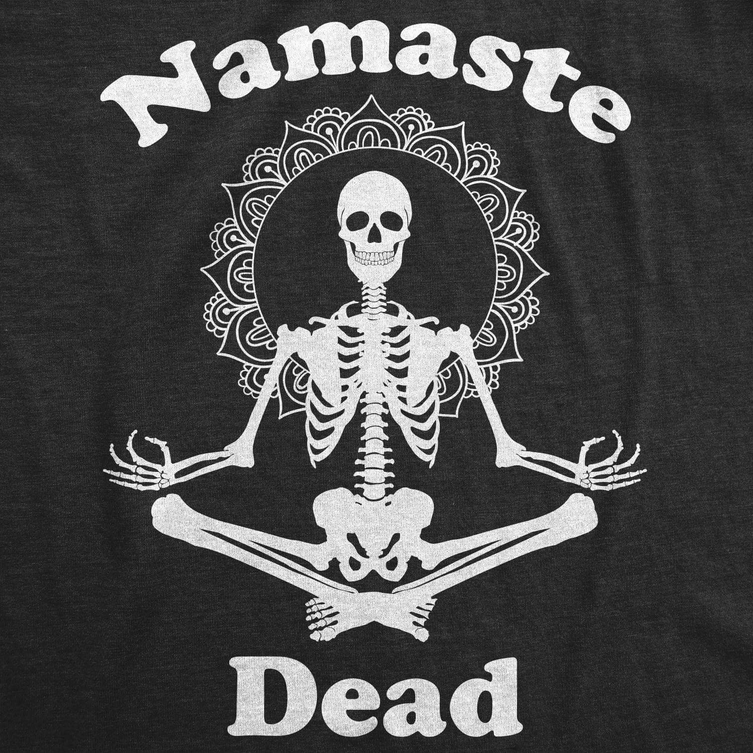 Namaste Dead Women's Tank Top - Crazy Dog T-Shirts
