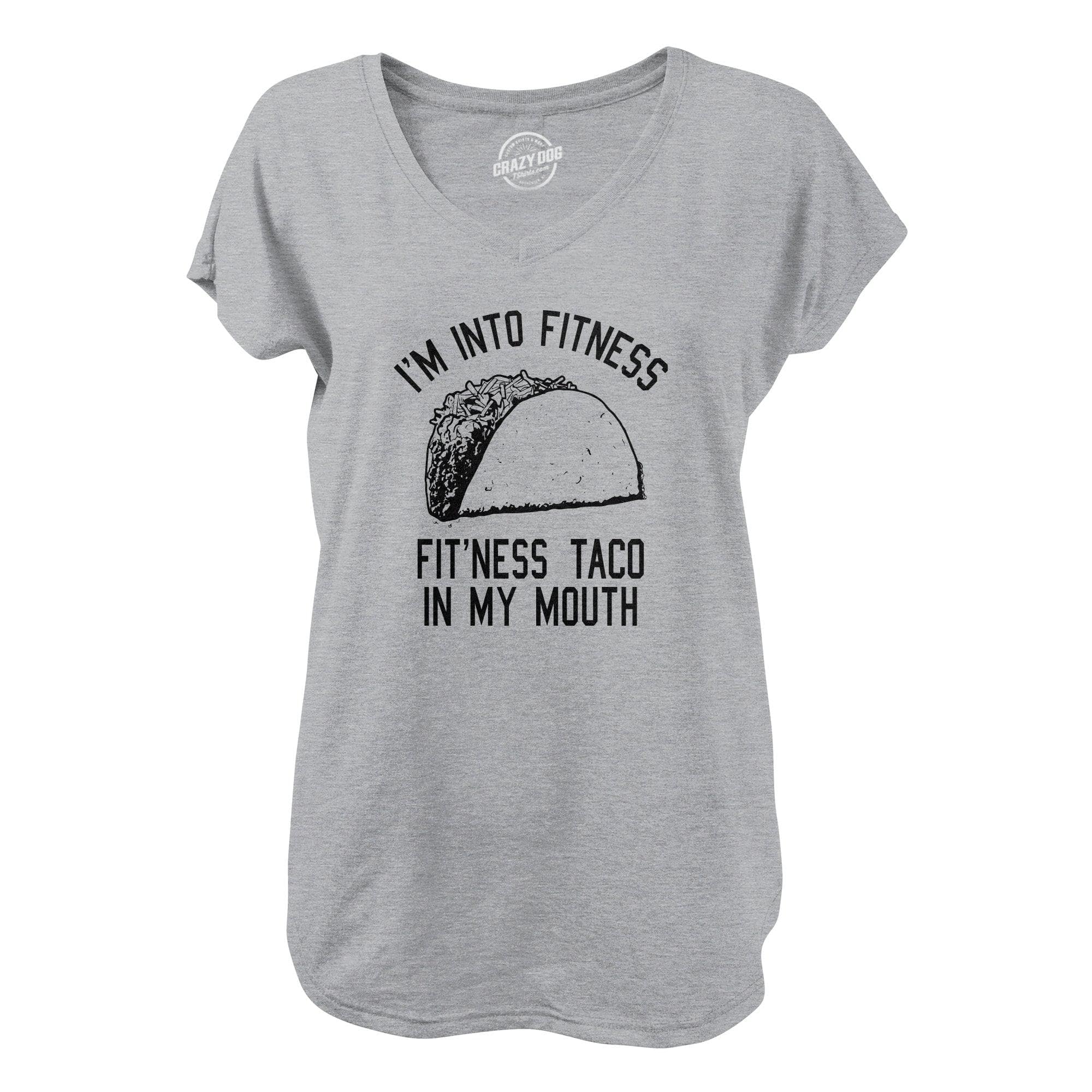 Fitness Taco  -  Crazy Dog T-Shirts