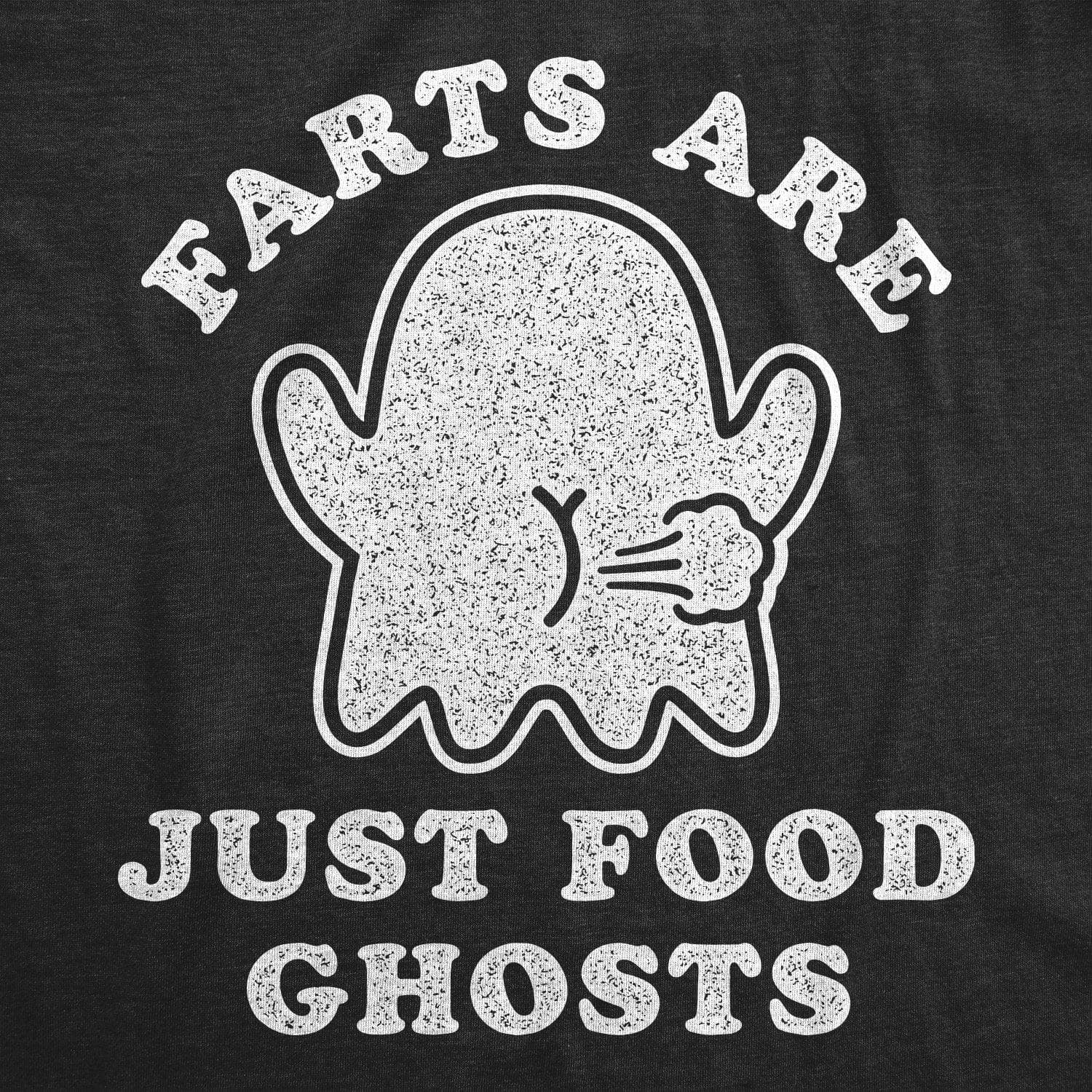 Farts Are Just Food Ghosts Youth Tshirt - Crazy Dog T-Shirts