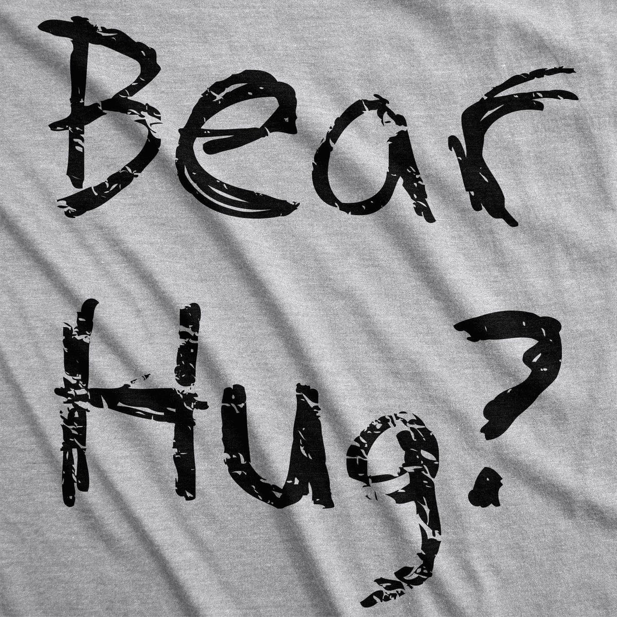 Grizzly Bear Hug Youth Tshirt  -  Crazy Dog T-Shirts
